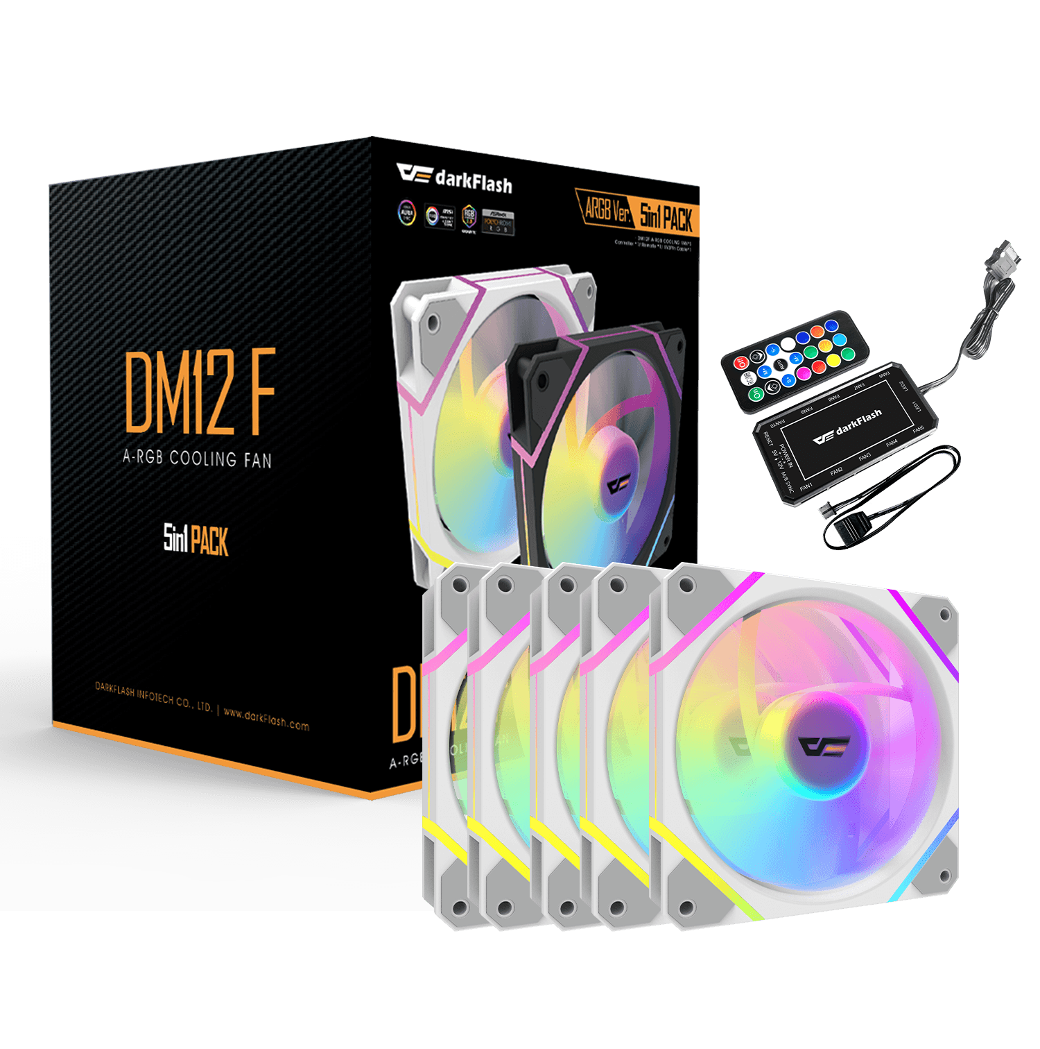 DM12F A-RGB Cooling Fan