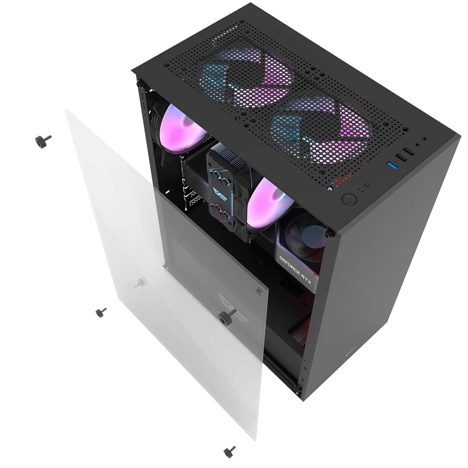 DK100 M-ATX PC Case