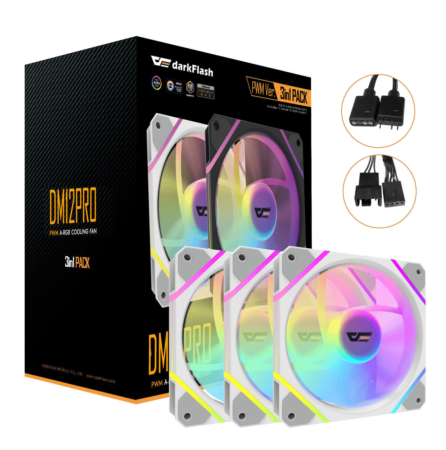 DM12 Pro A-RGB Cooling Fan