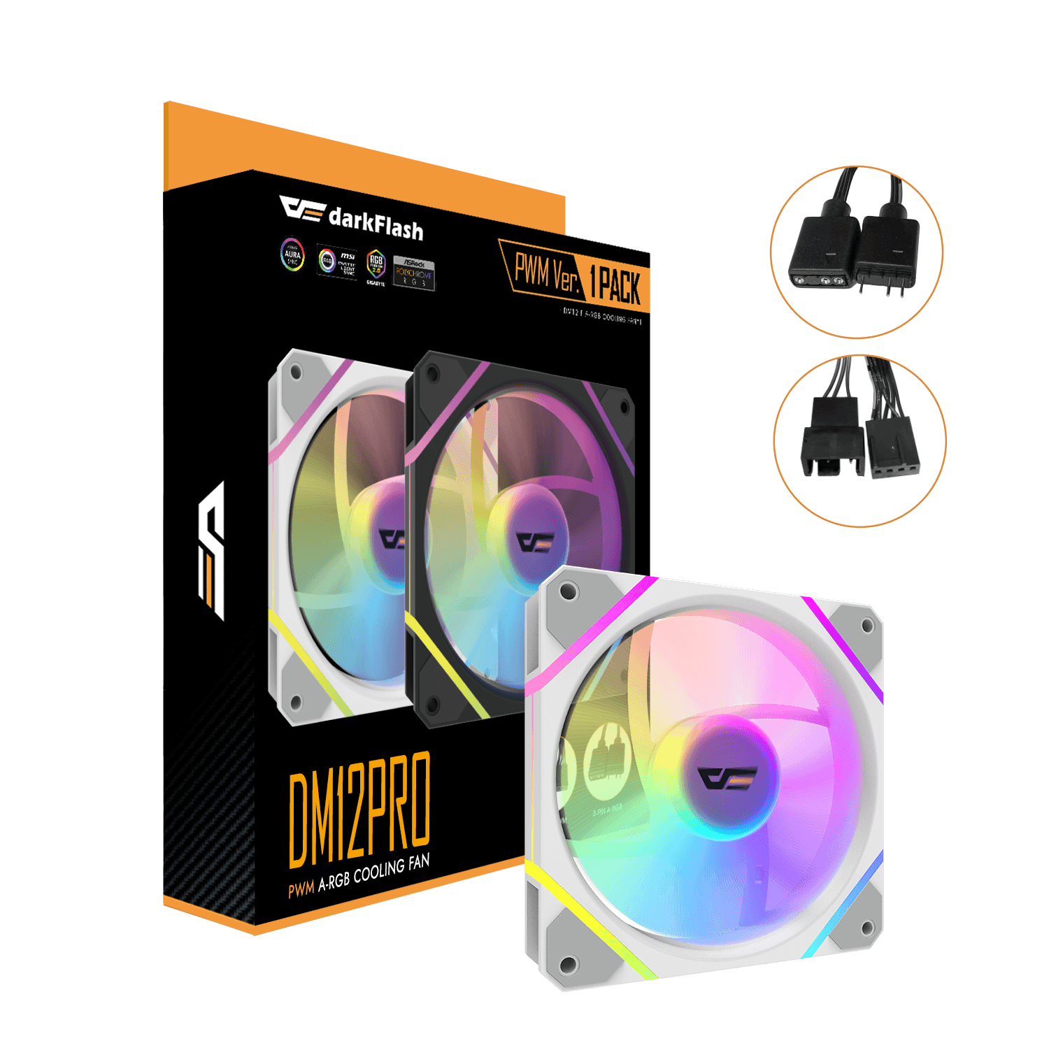 DM12 Pro ARGB Cooling Fan