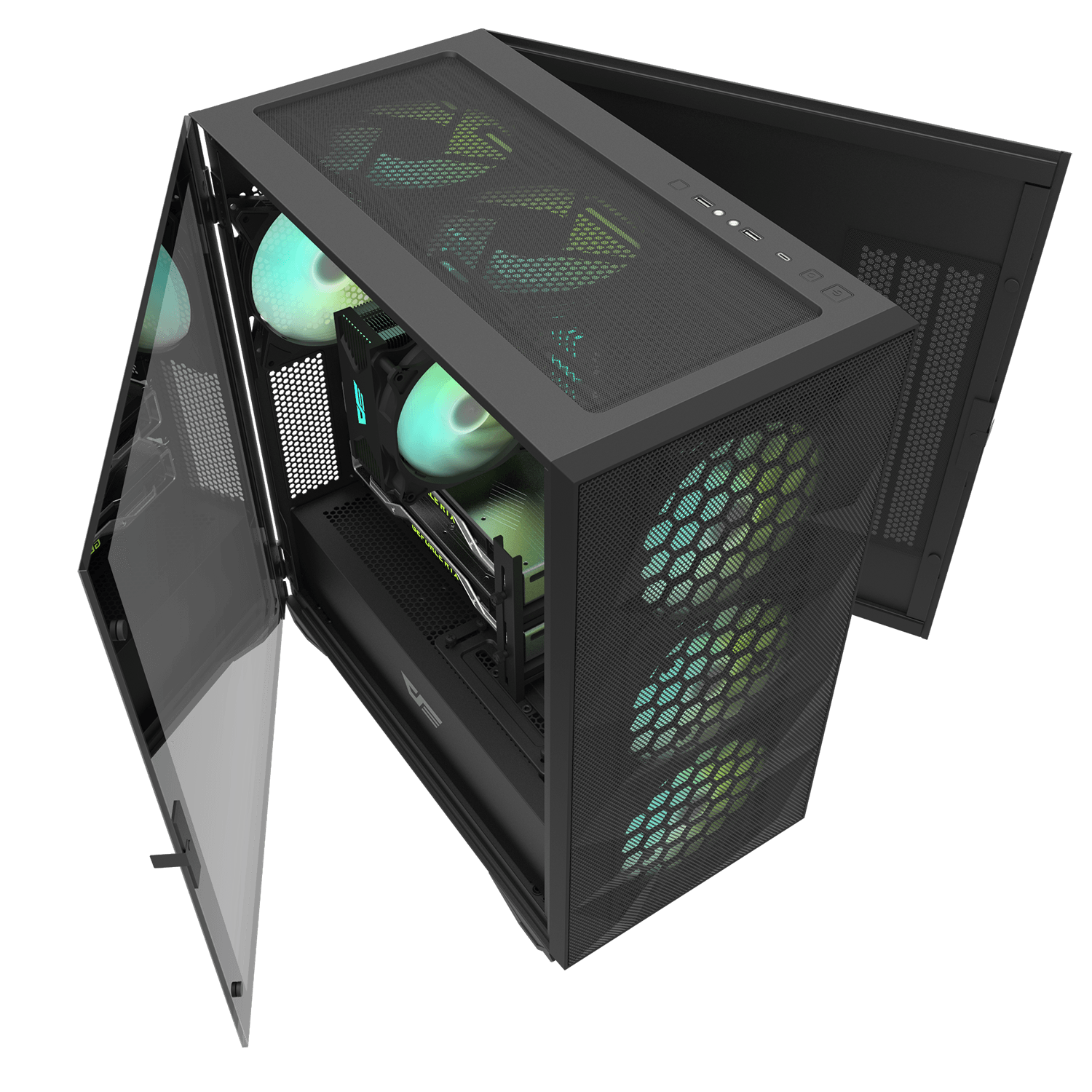 DLX21 Mesh EATX PC Case