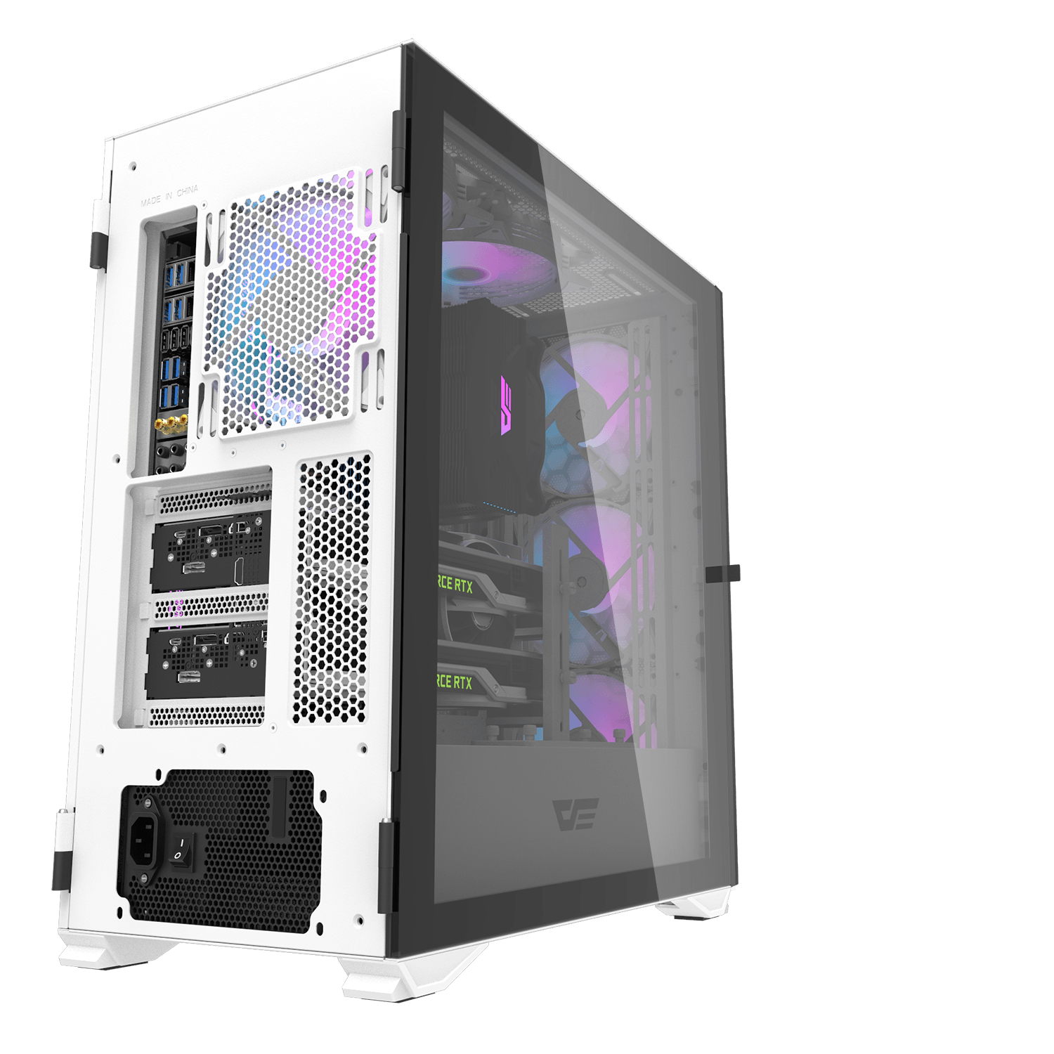 DLX21 Mesh EATX PC Case