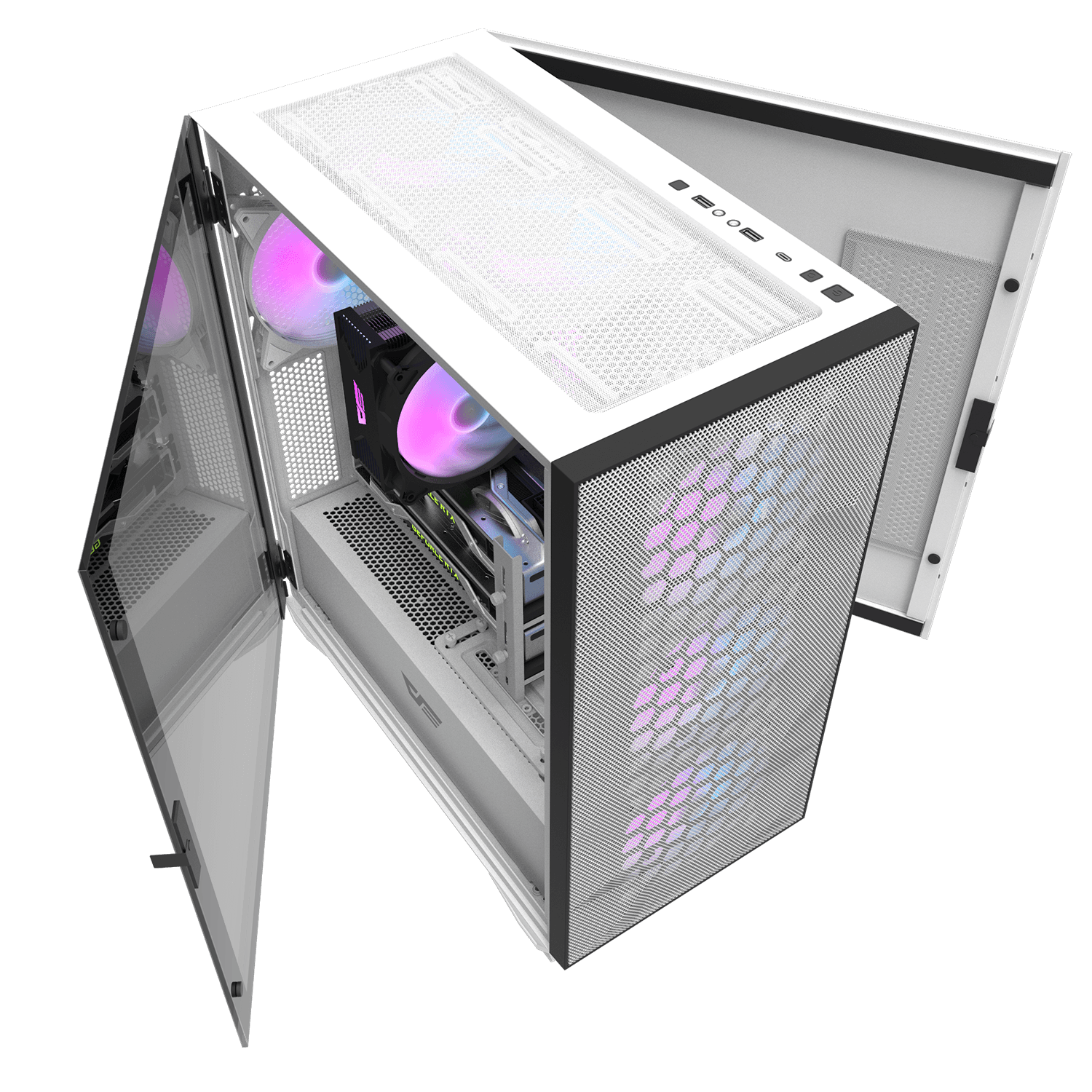 DLX21 Mesh EATX PC Case