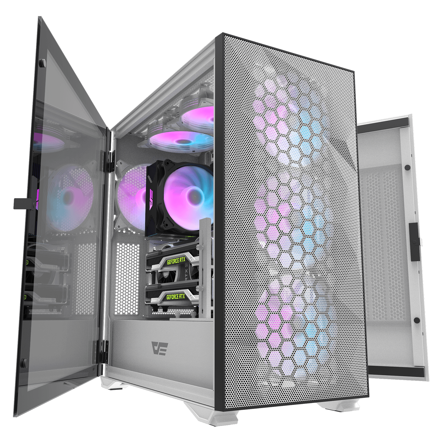 DLX21 Mesh EATX PC Case