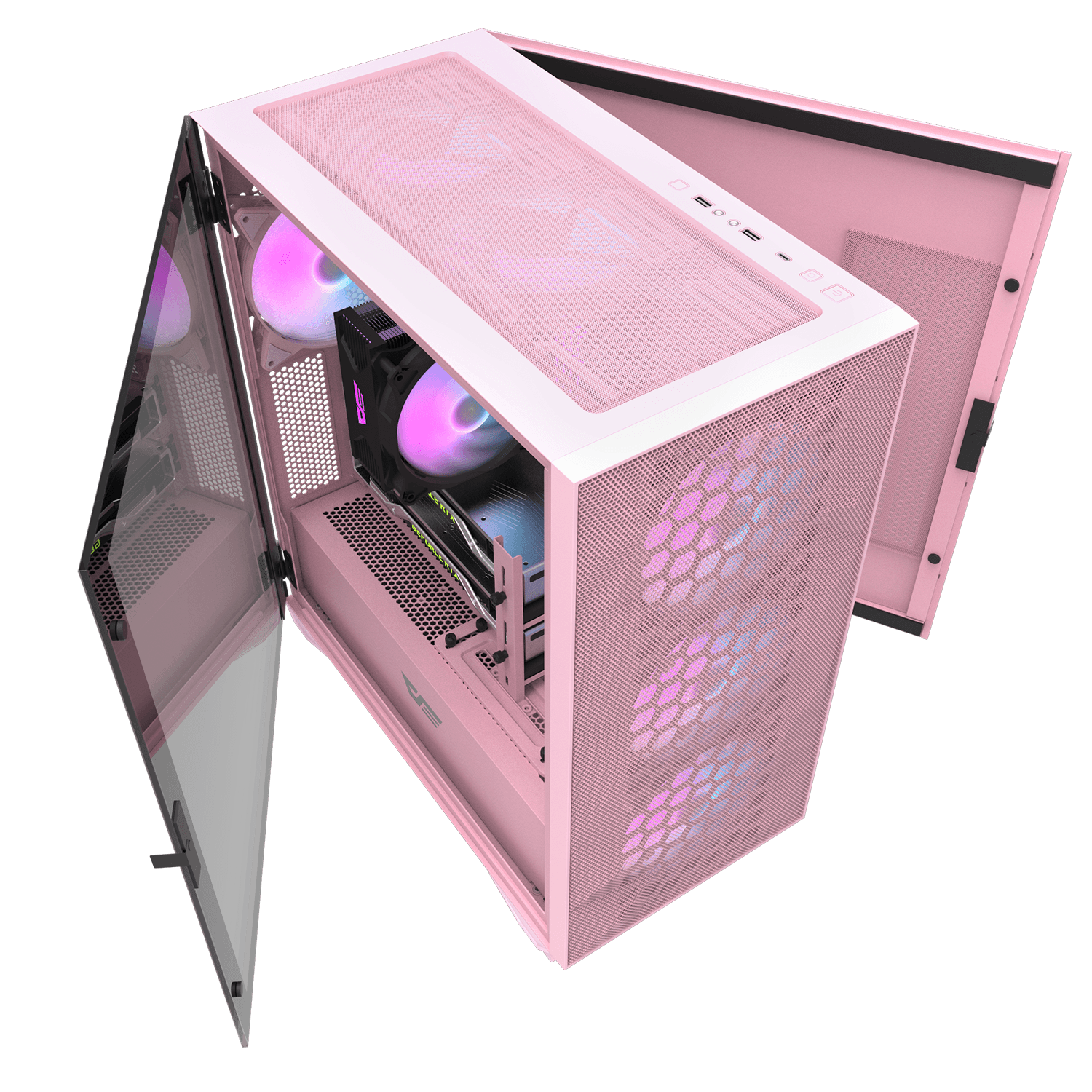 DLX21 Mesh EATX PC Case