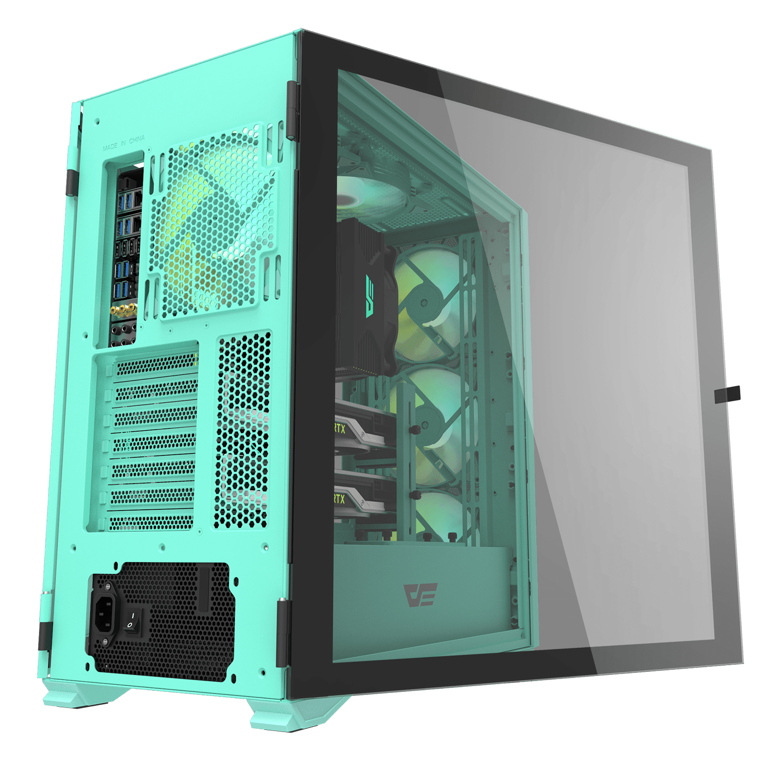 DLX21 Mesh EATX PC Case