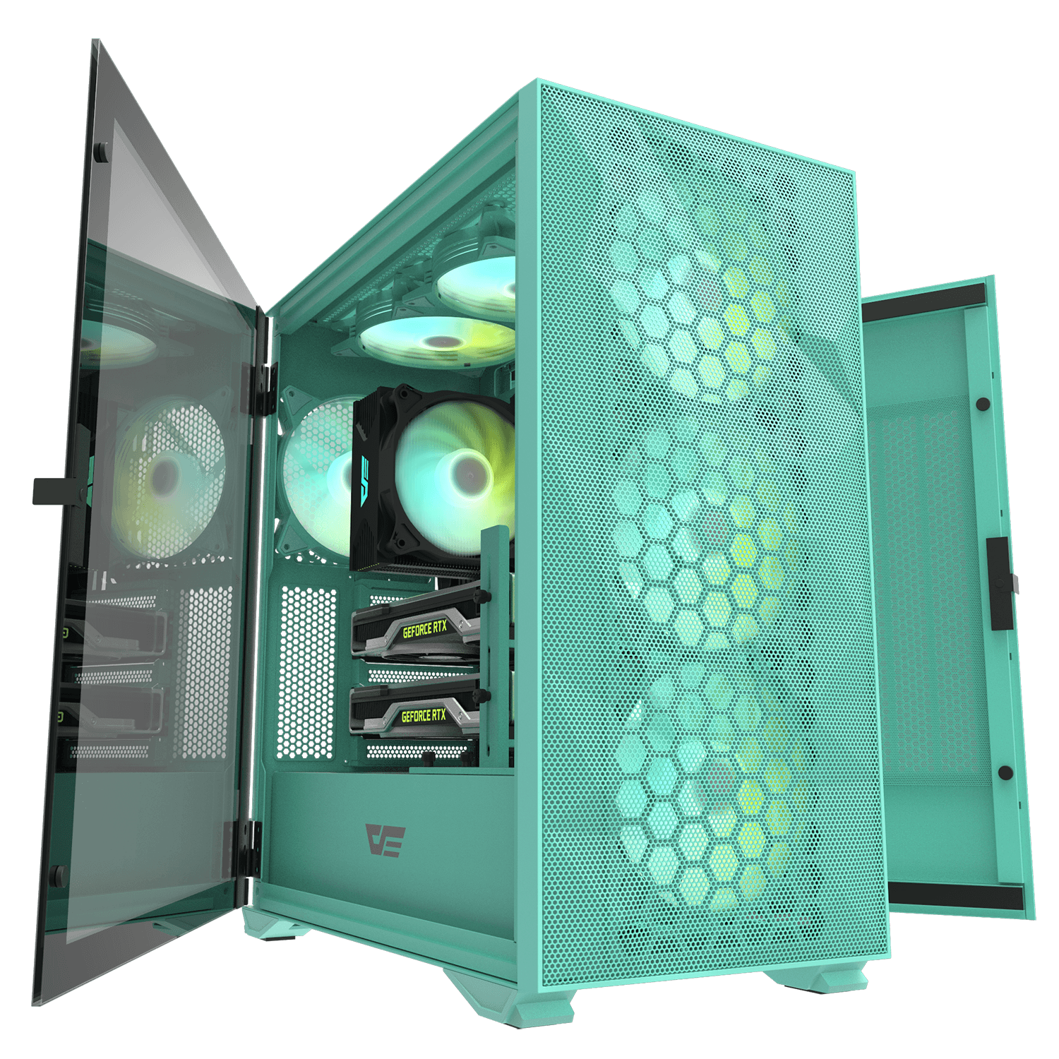 DLX21 Mesh EATX PC Case