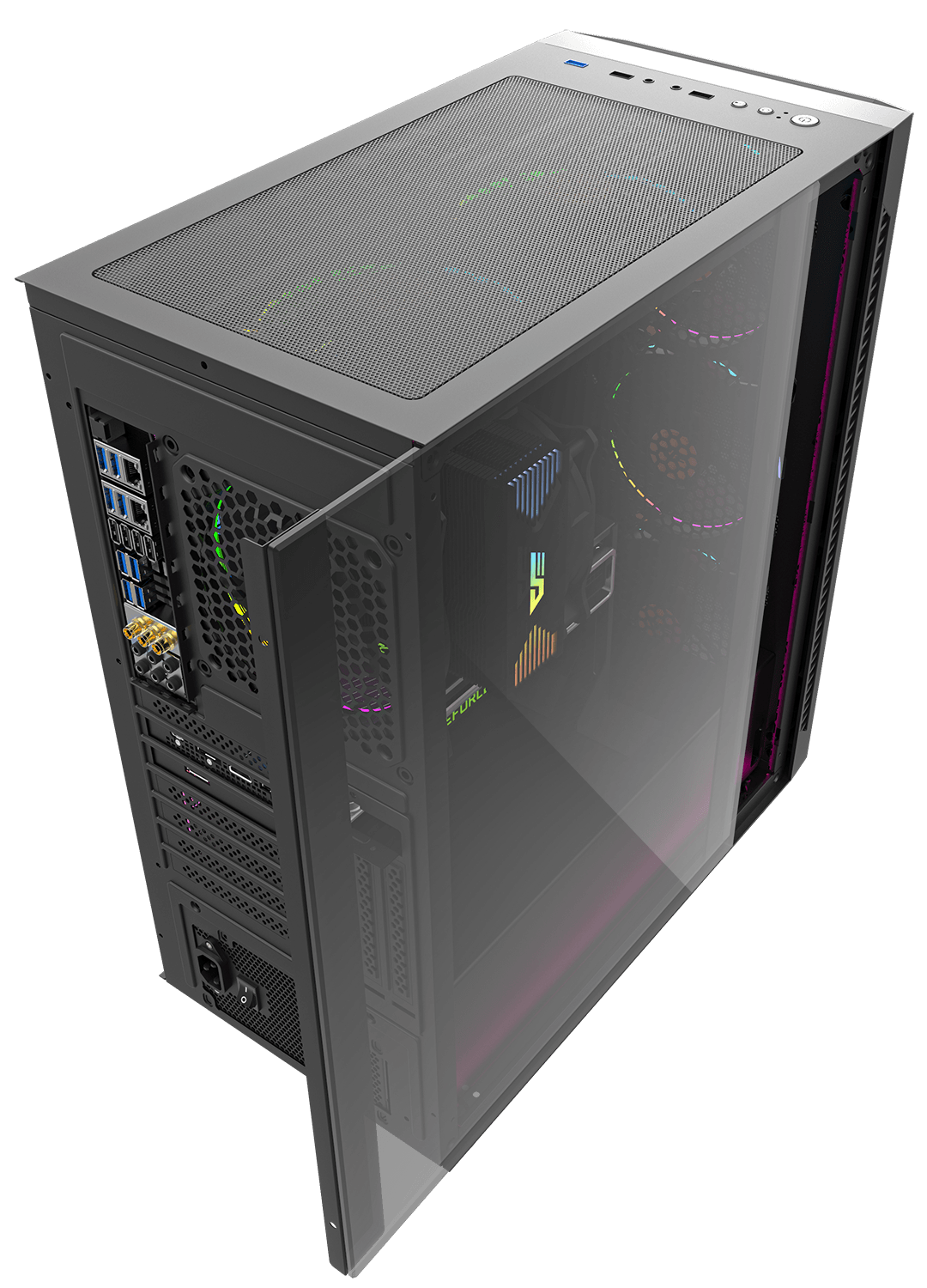 DF140 Pro EATX PC Case