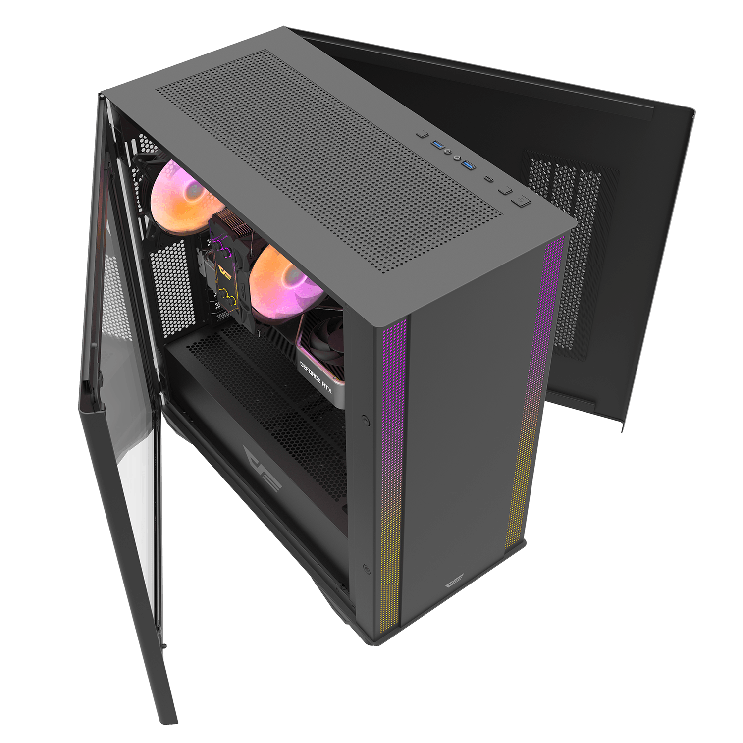 DLX200 ARGB EATX PC Case