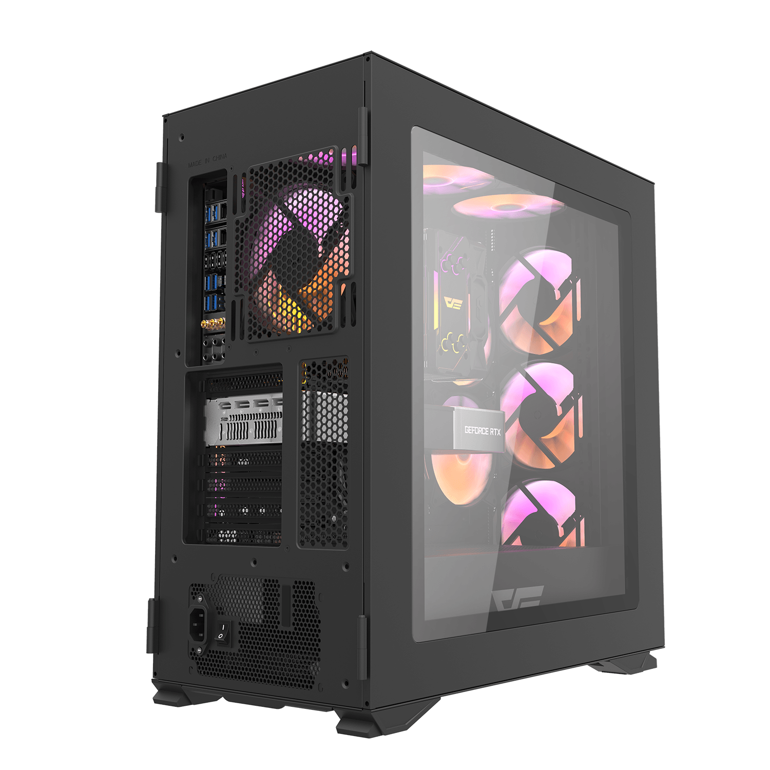 DLX200 ARGB EATX PC Case