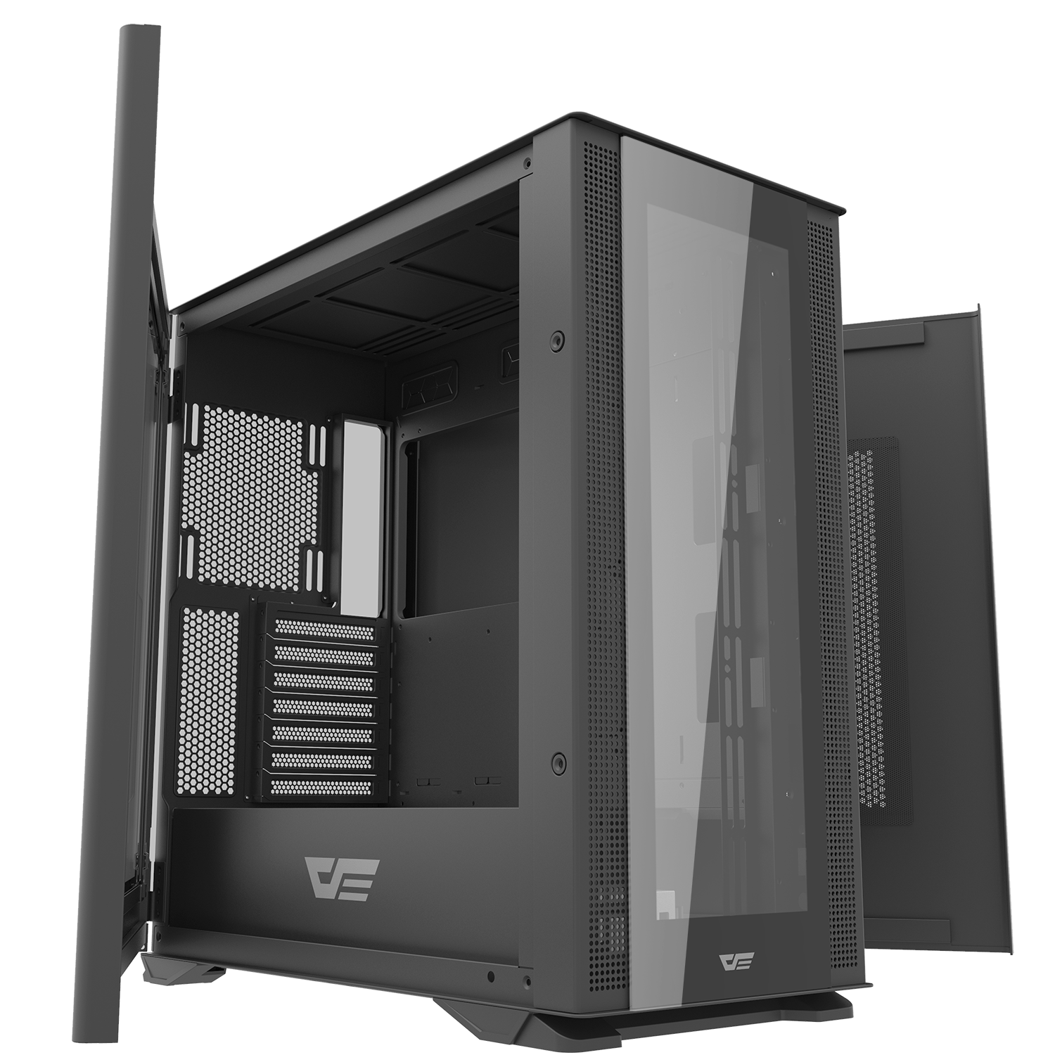 DLX200 GLASS EATX PC Case