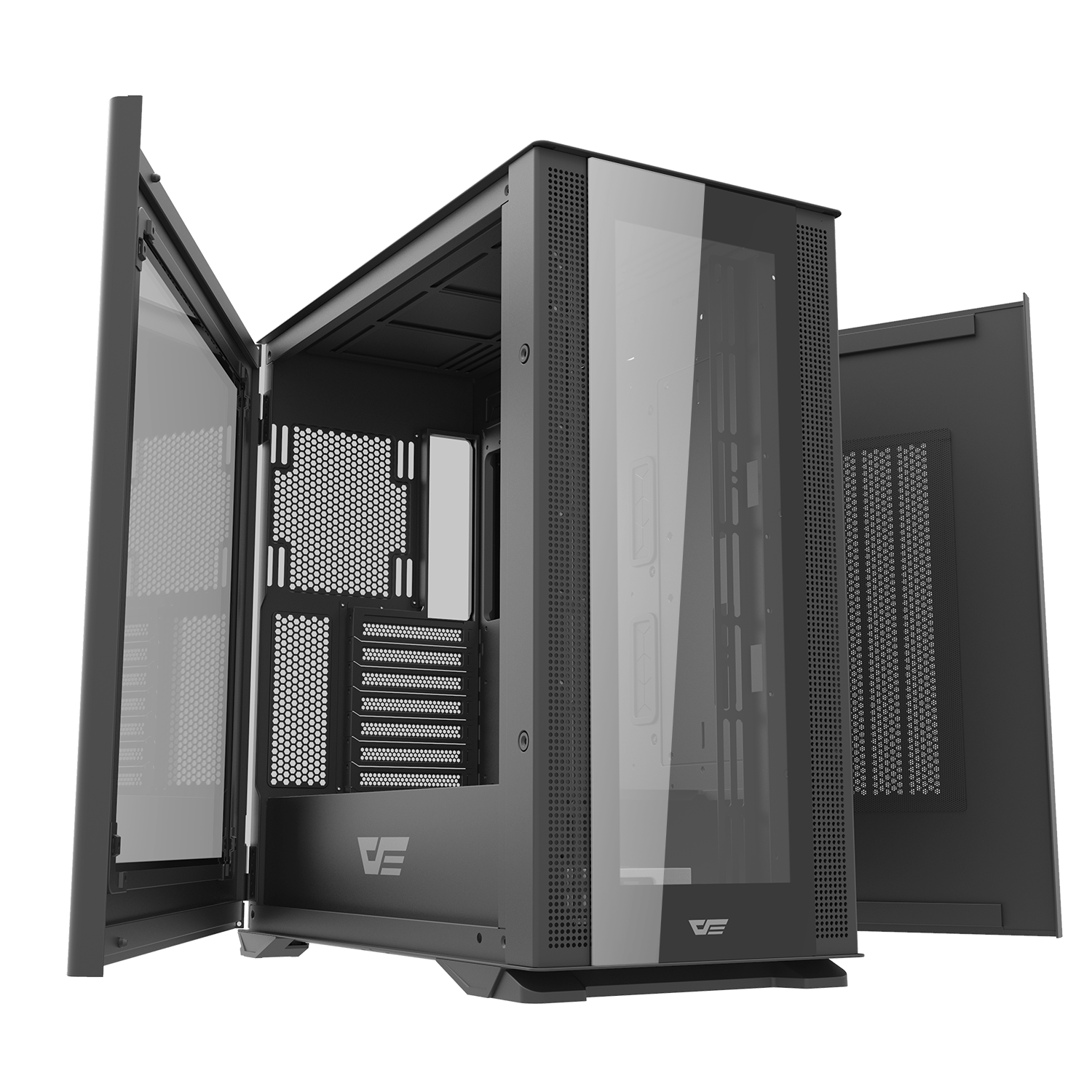 DLX200 GLASS EATX PC Case