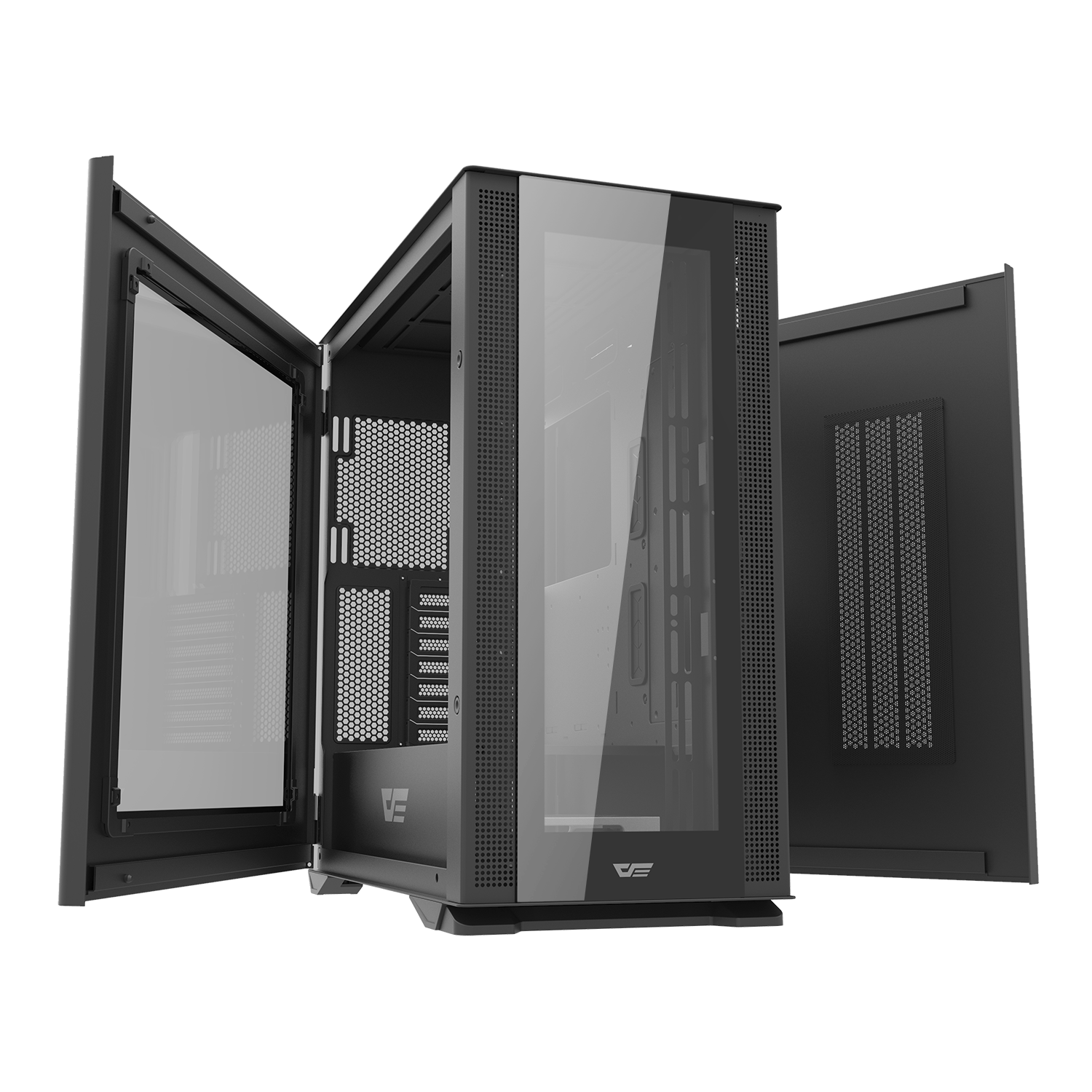 DLX200 GLASS EATX PC Case