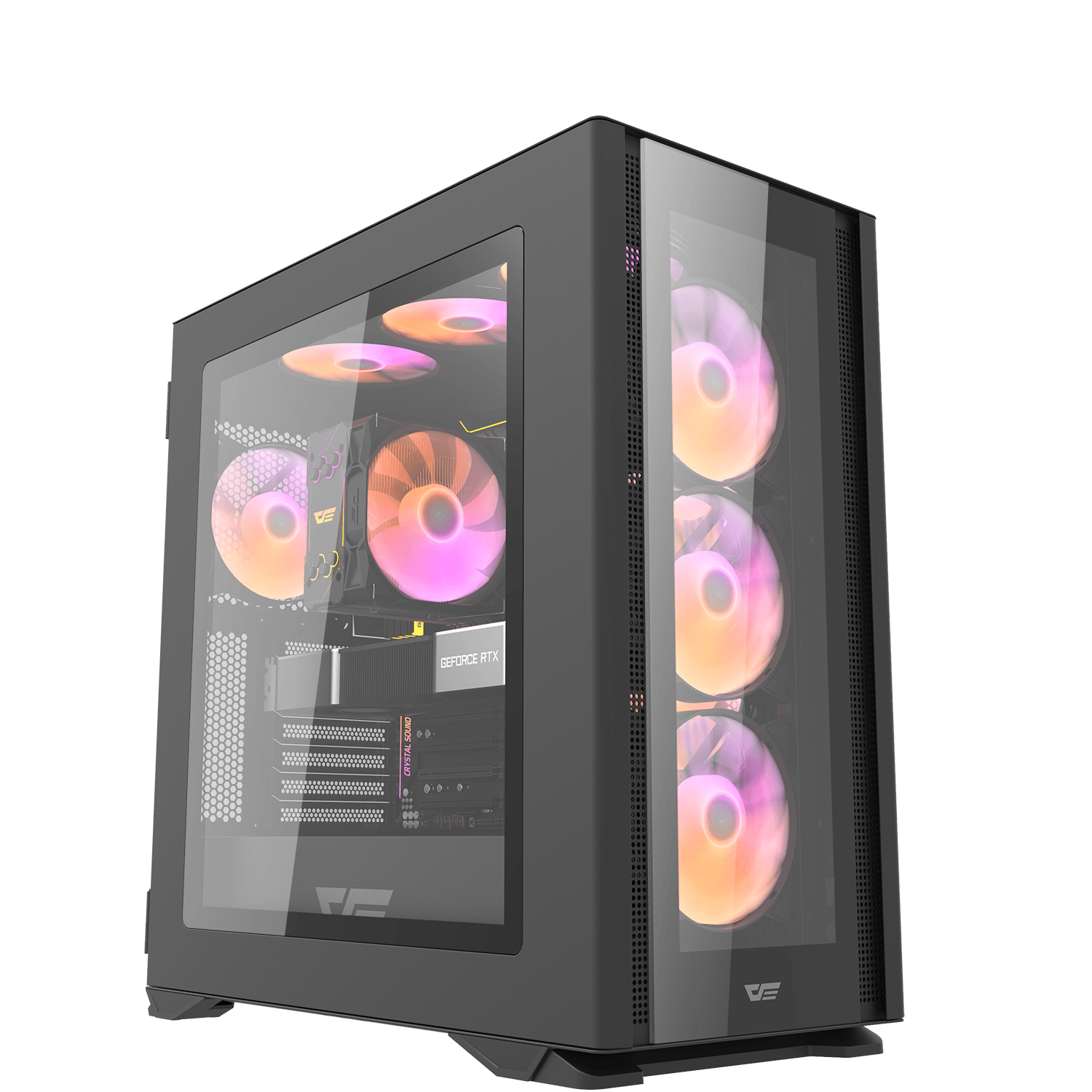 DLX200 GLASS EATX PC Case