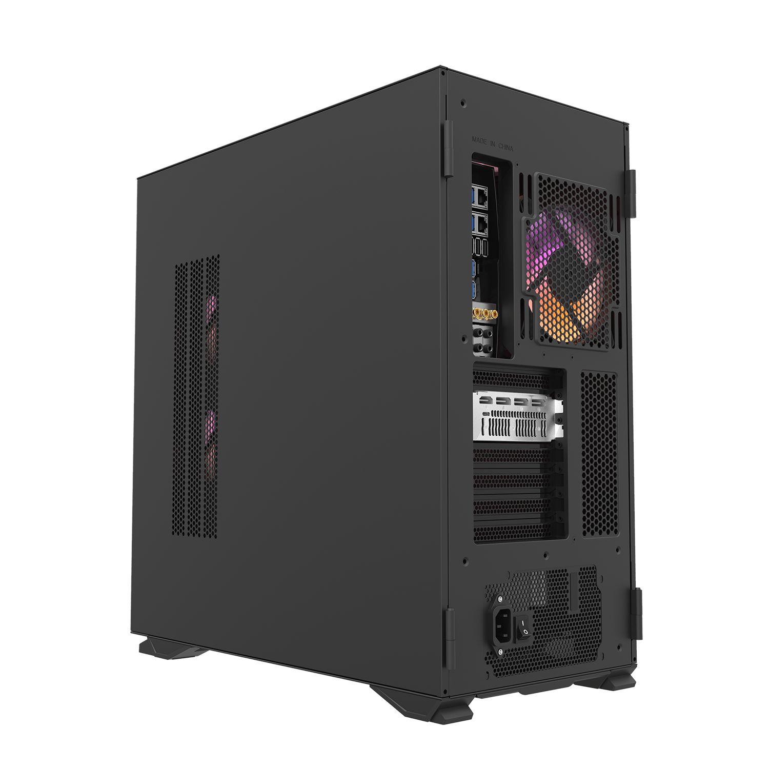 DLX200 GLASS EATX PC Case