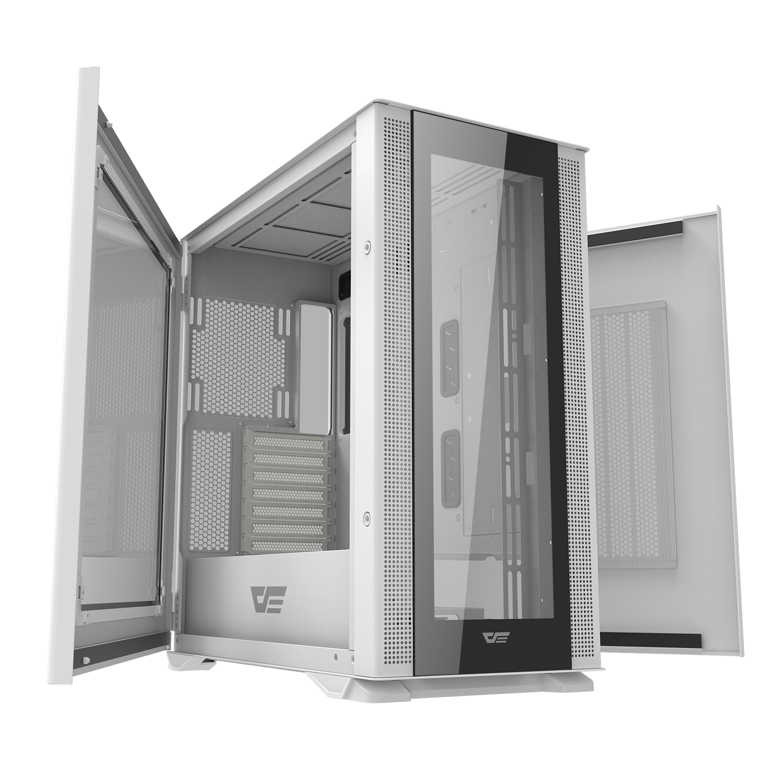 DLX200 GLASS EATX PC Case