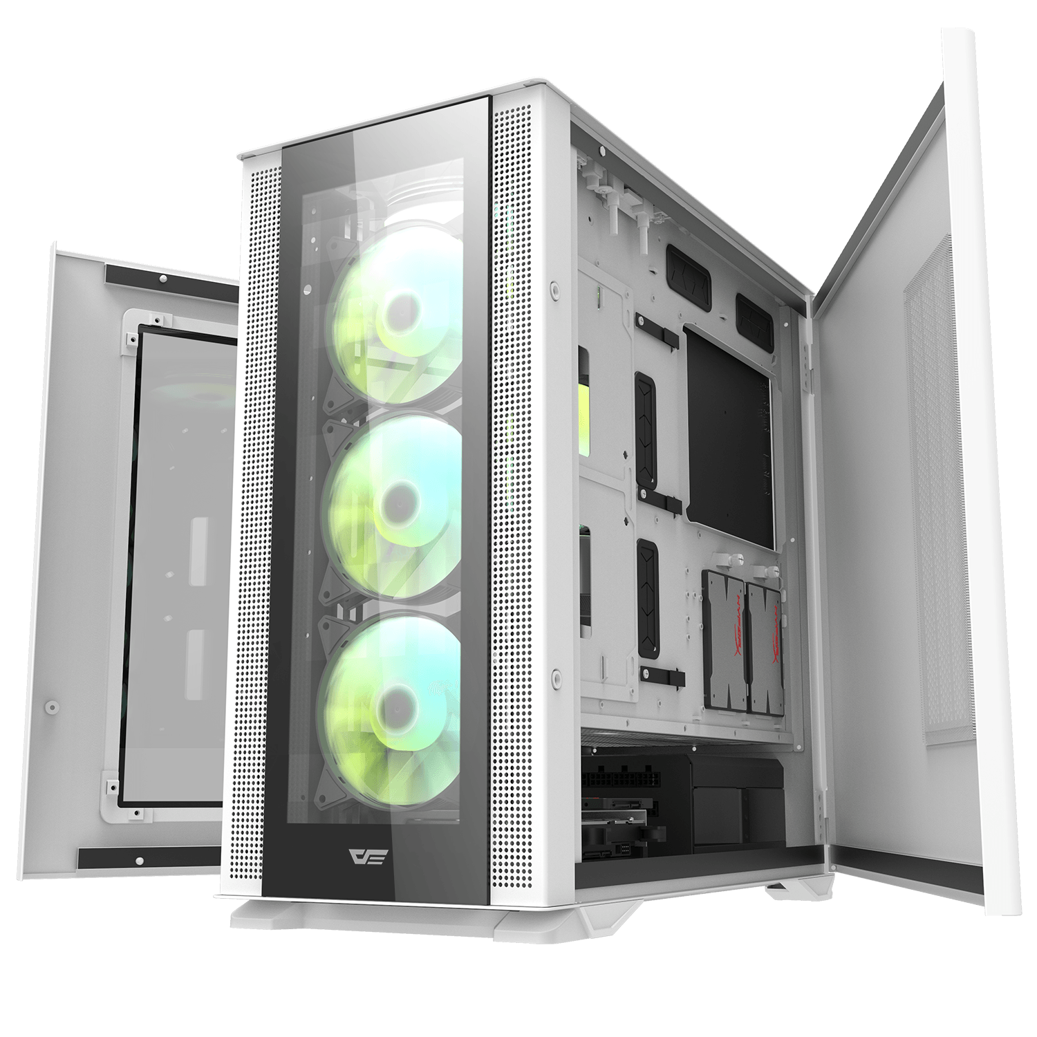 DLX200 GLASS EATX PC Case