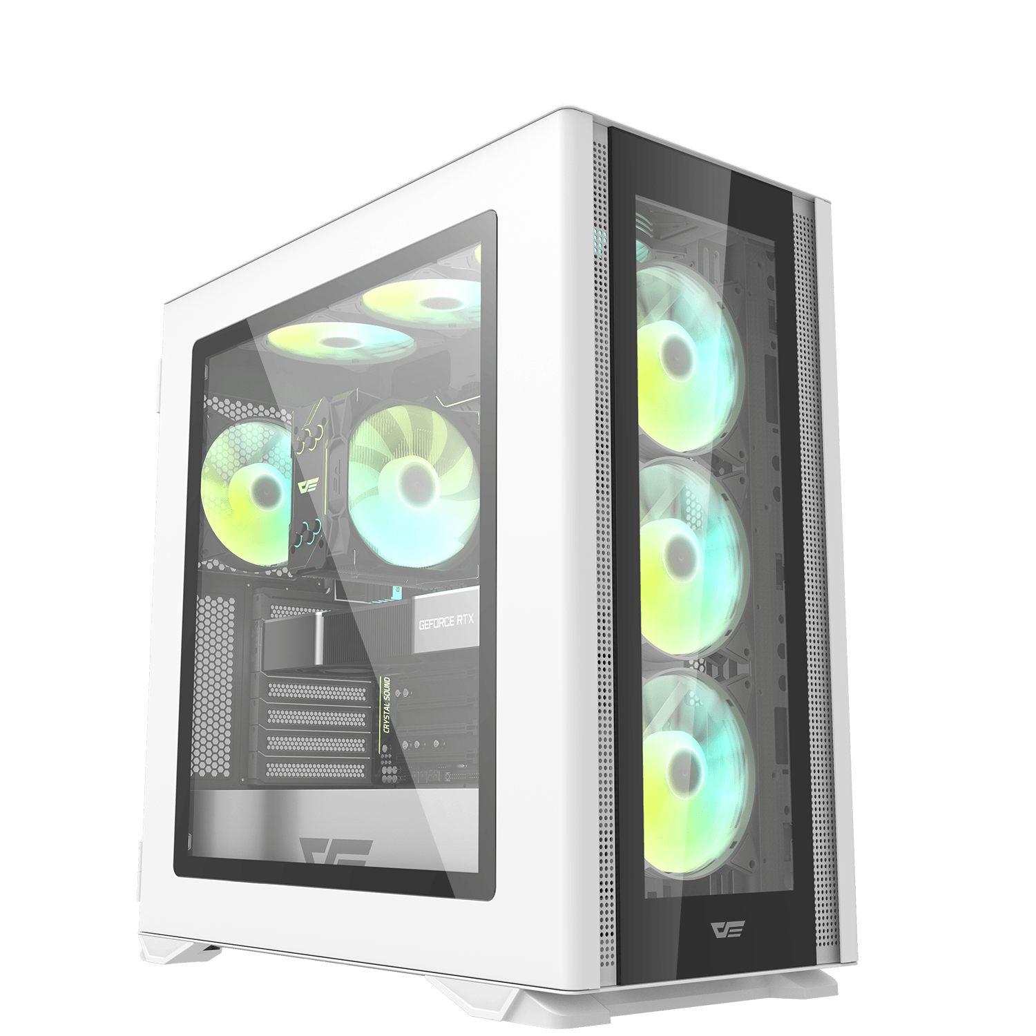 DLX200 GLASS EATX PC Case