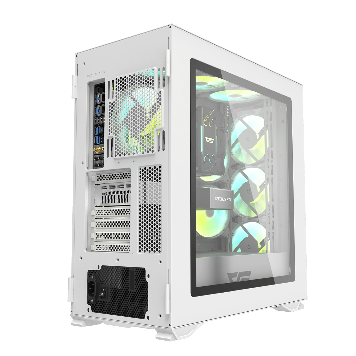 DLX200 GLASS EATX PC Case