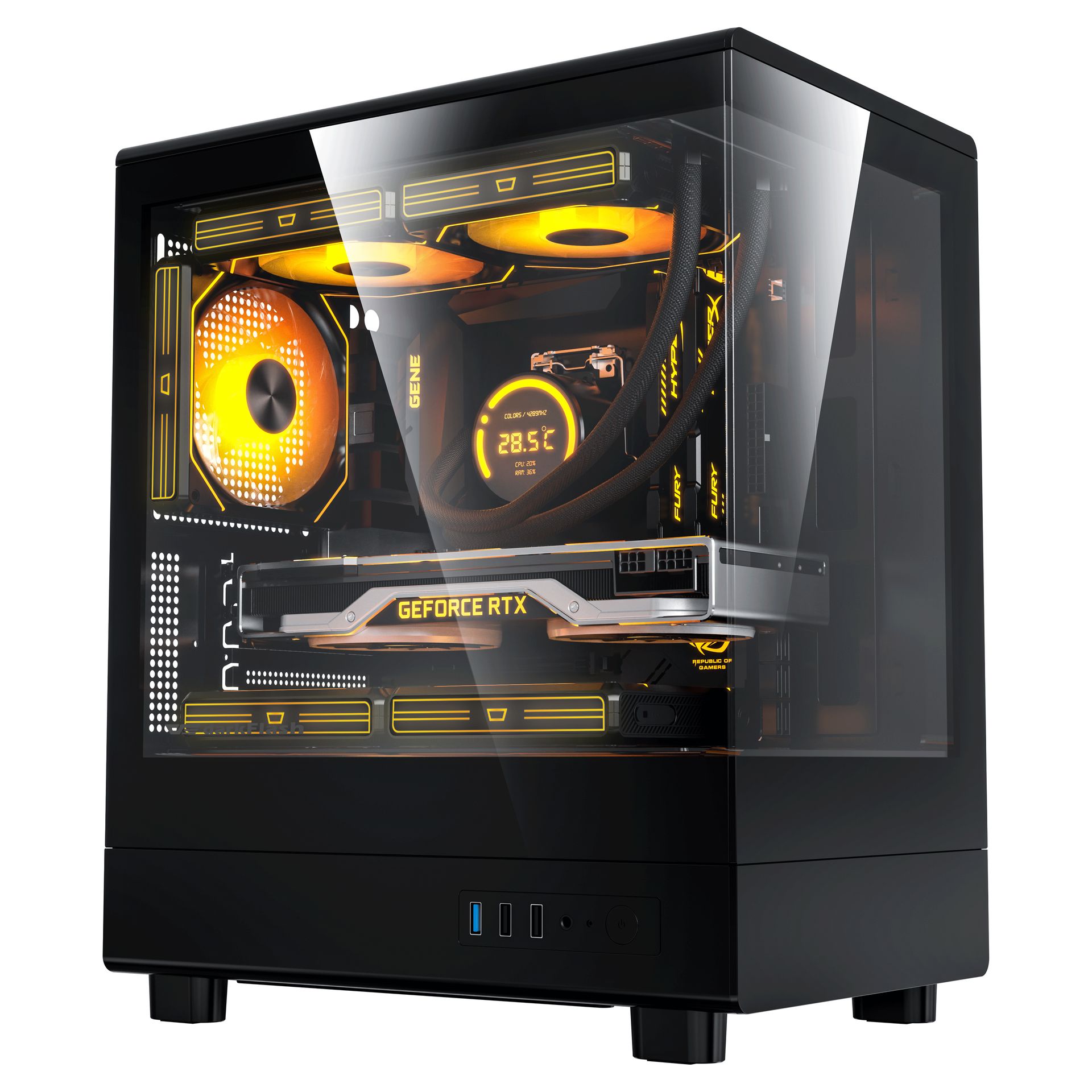 DB330M M-ATX PC Case