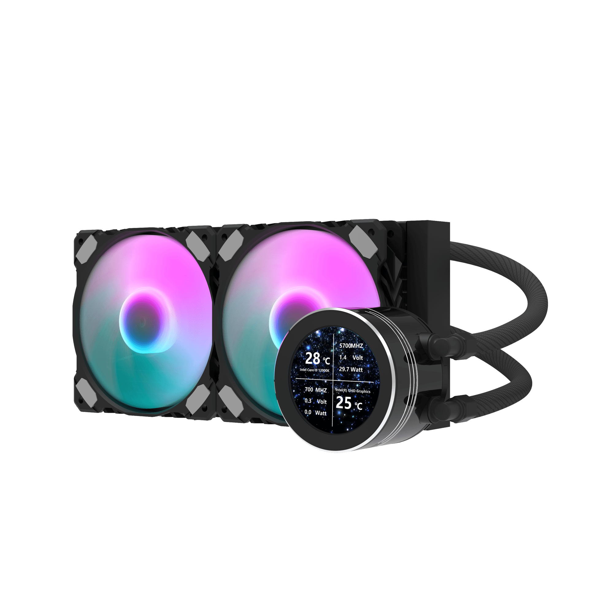 DN240S Liquid CPU Cooler