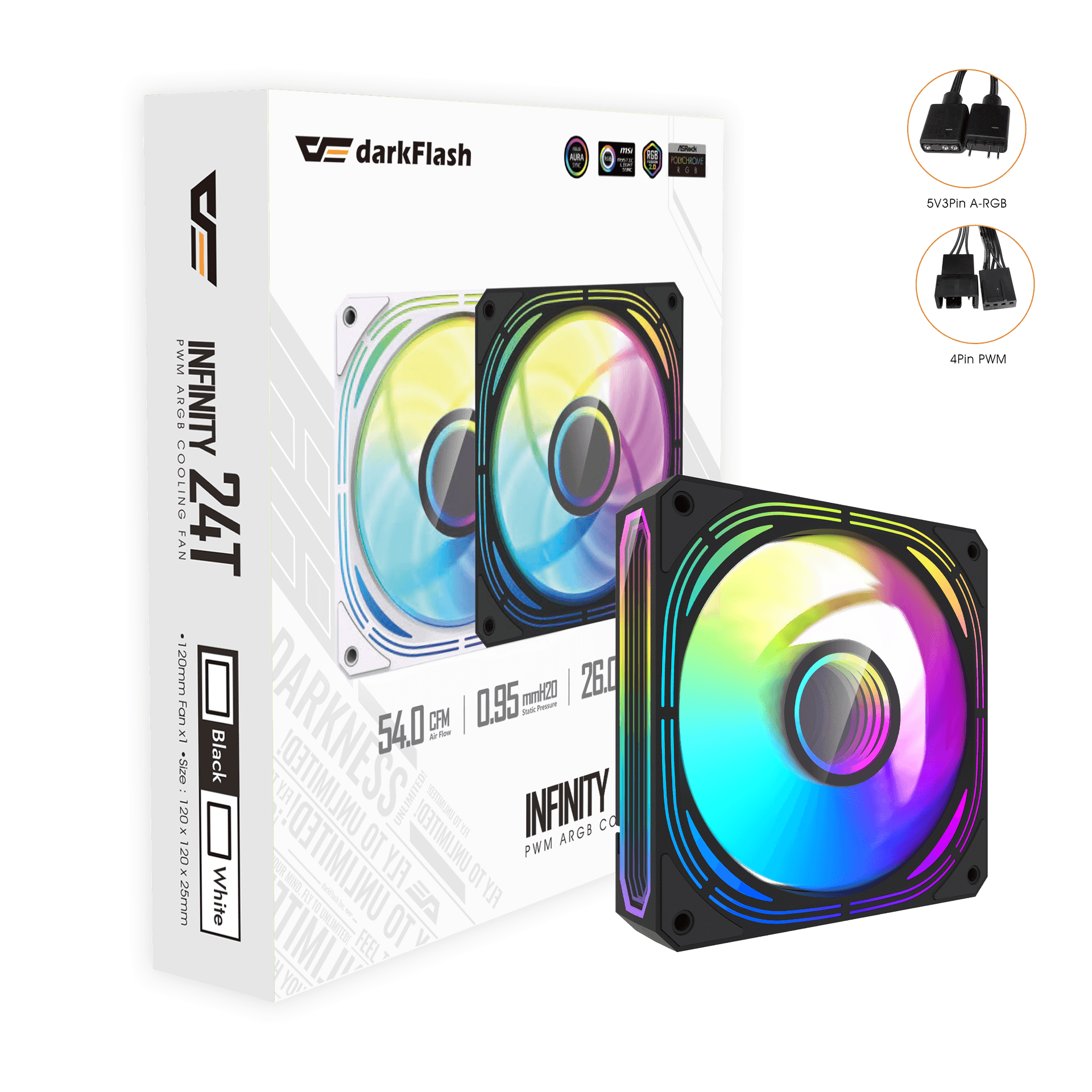 INF 24T PWM A-RGB Fan