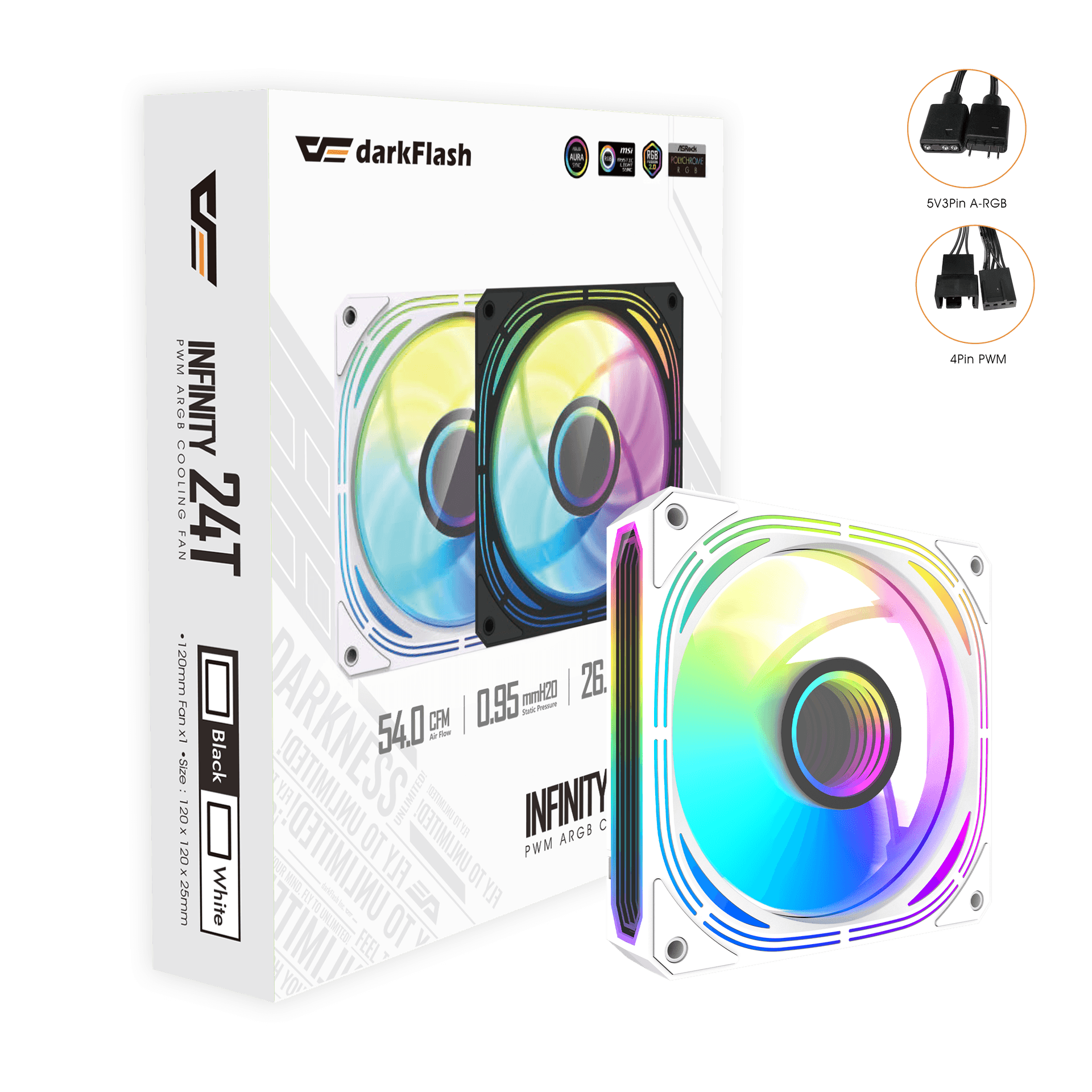 INF 24T PWM A-RGB Fan