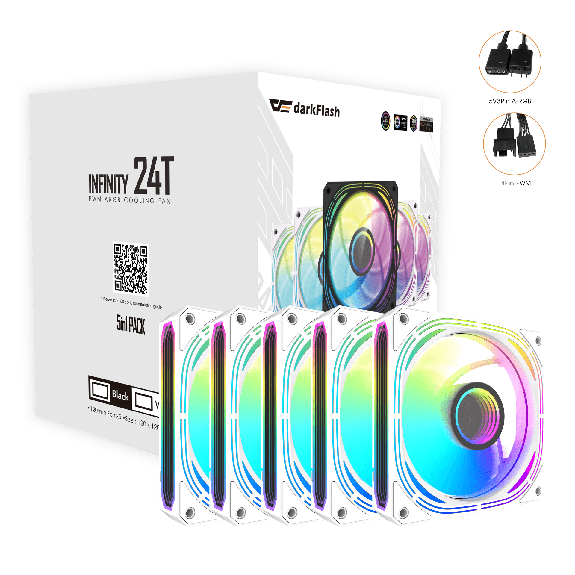 INF 24T PWM A-RGB Fan