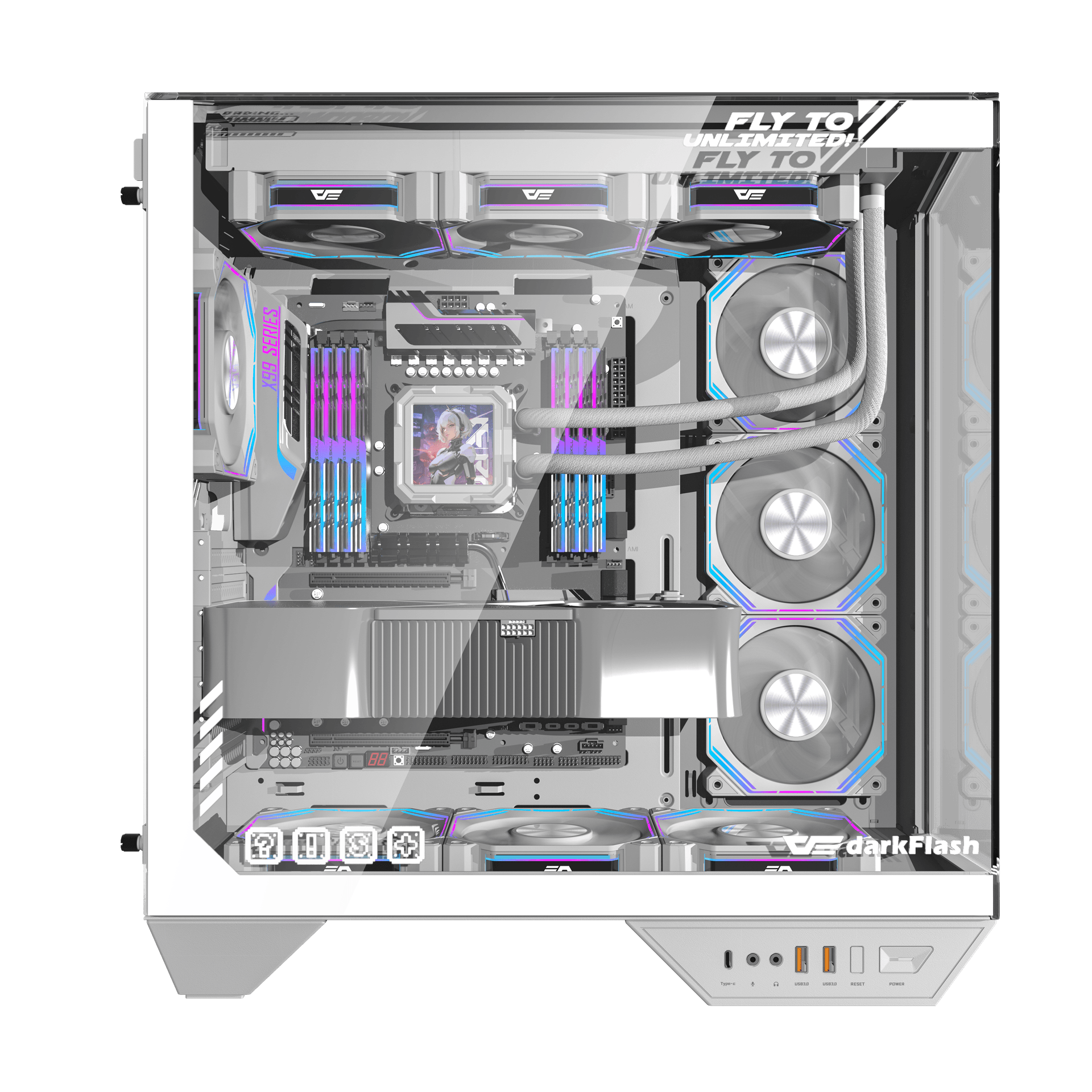 DY470 ATX PC Case