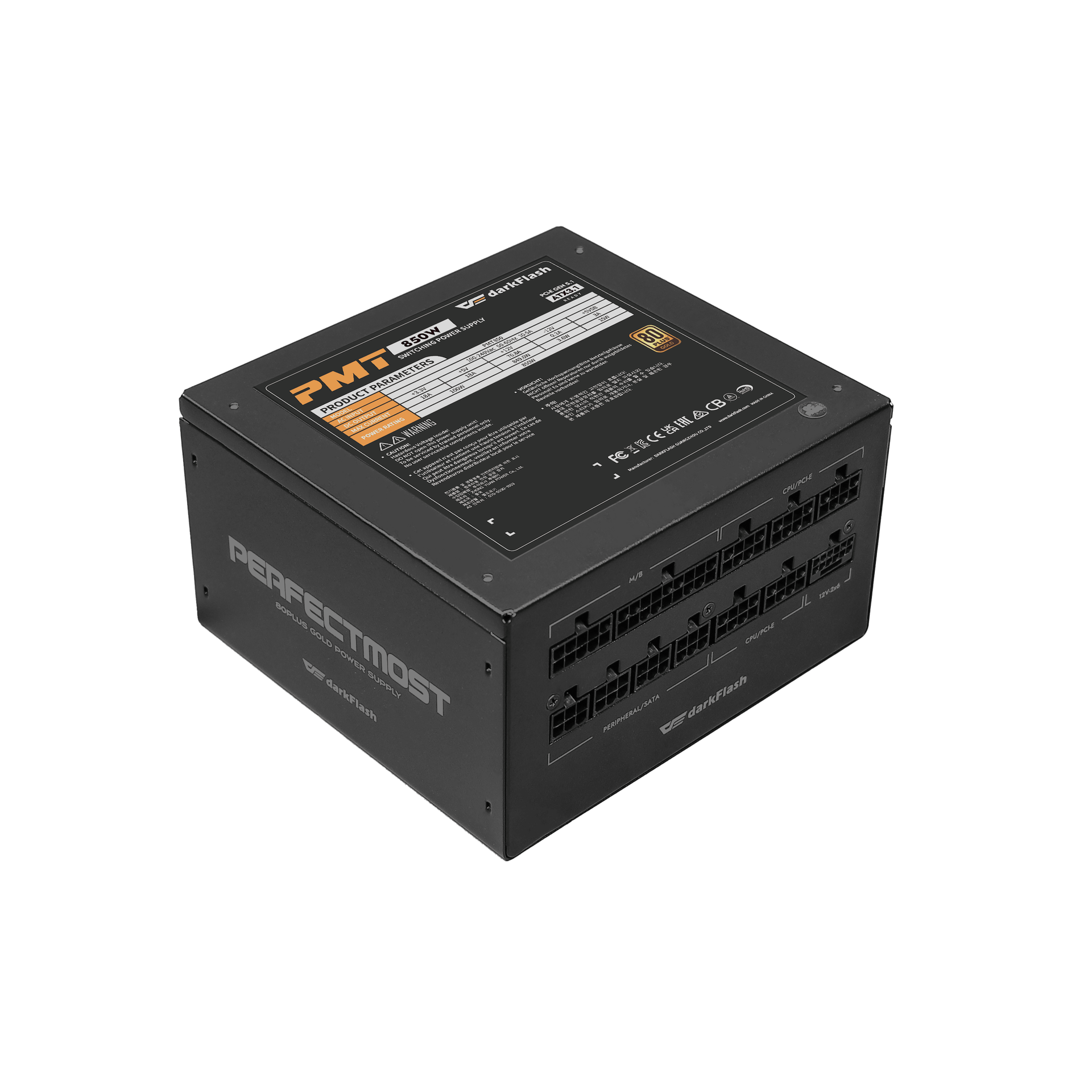 PMT 850W Gold Full Modular Power Supply