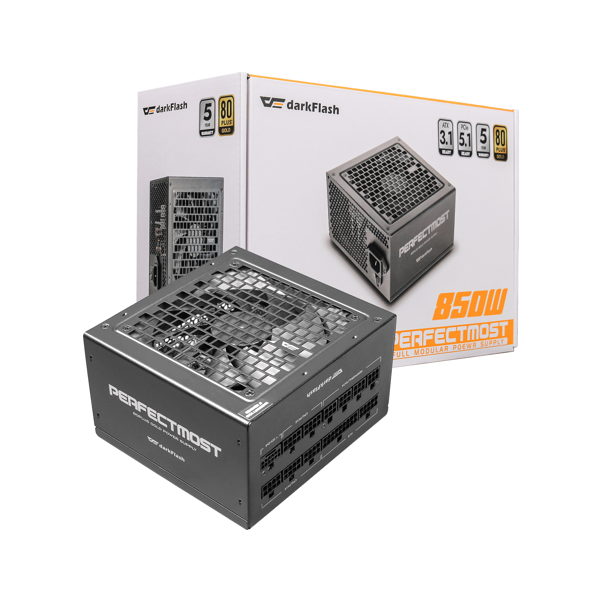 PMT 850W Gold Full Modular Power Supply