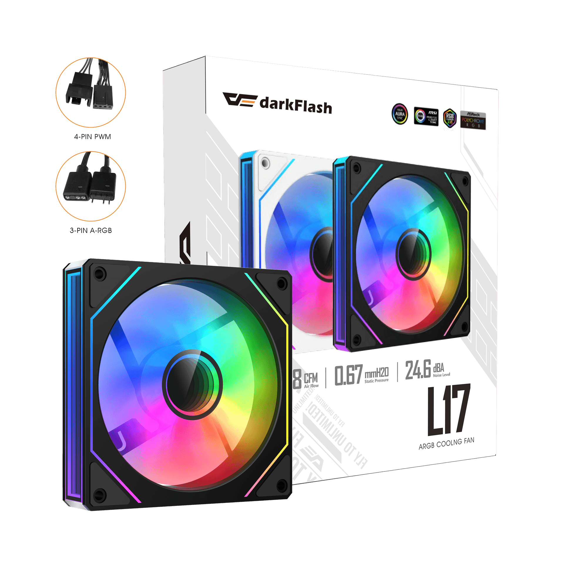 L17 A-RGB Cooling Fan