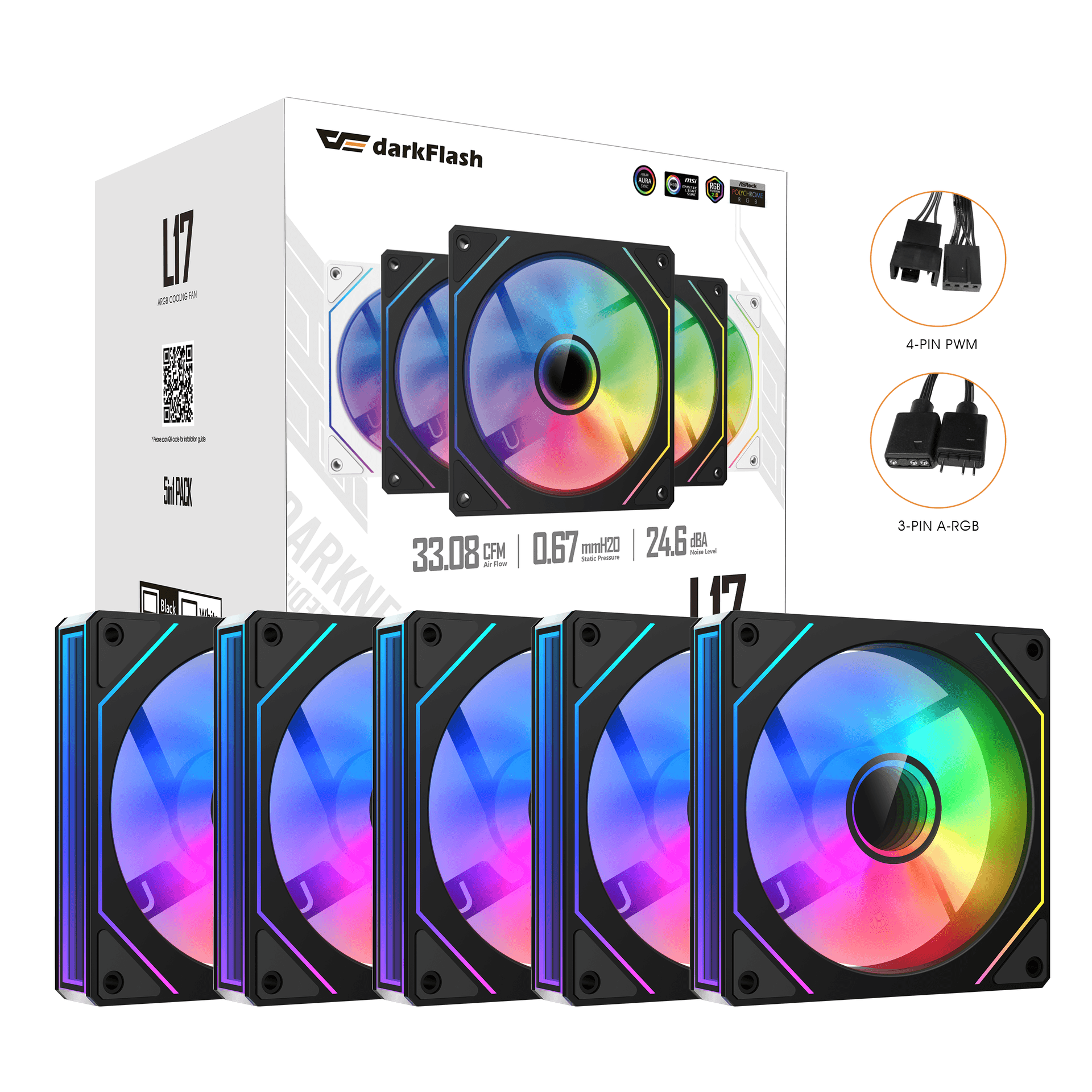 L17 A-RGB Cooling Fan