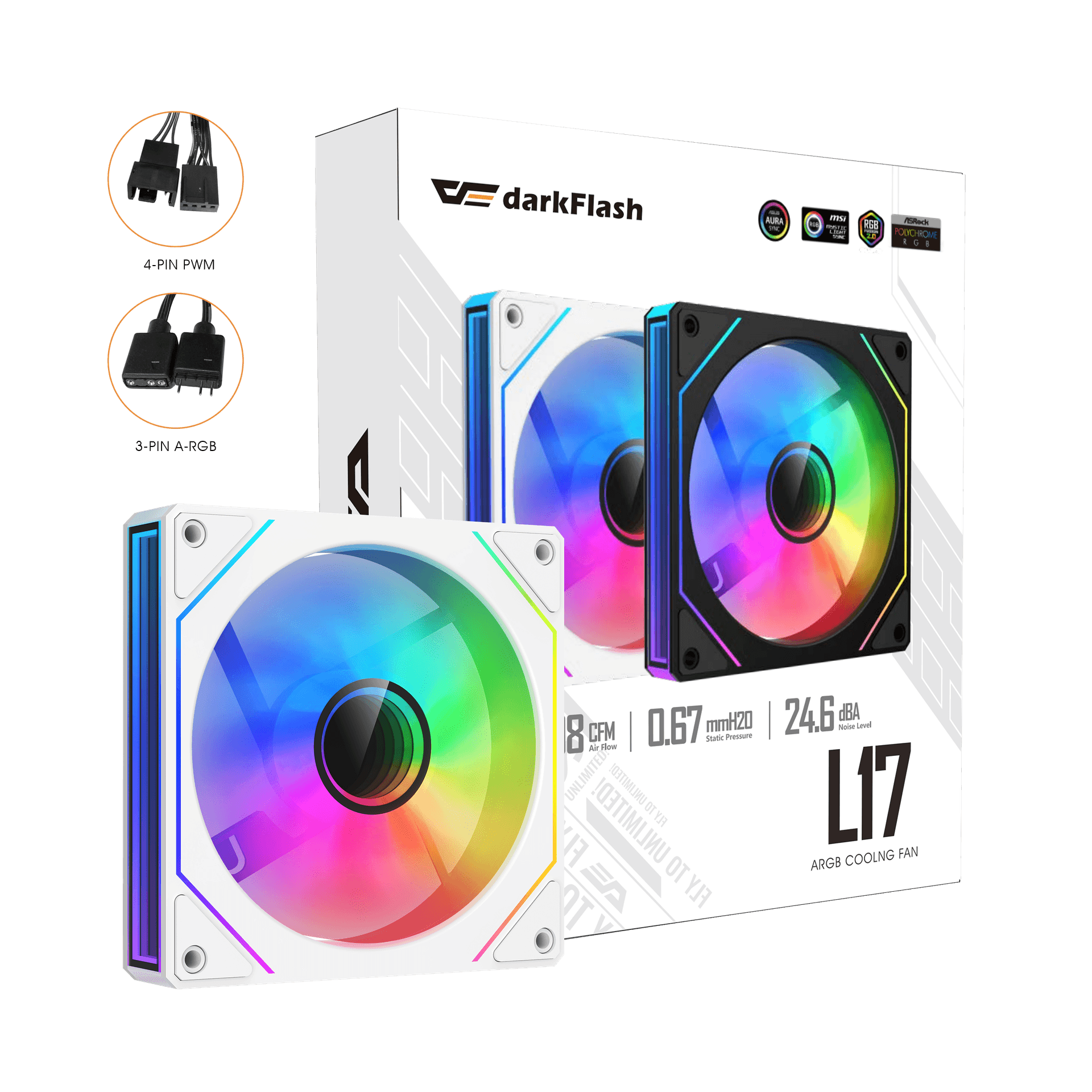 L17 A-RGB Cooling Fan