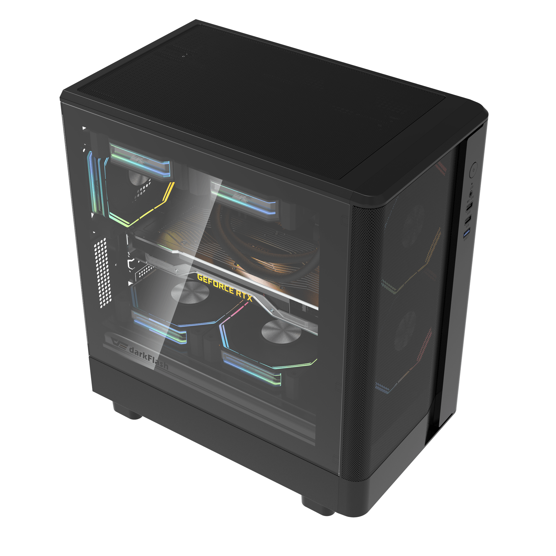 DB330M Mesh M-ATX PC Case