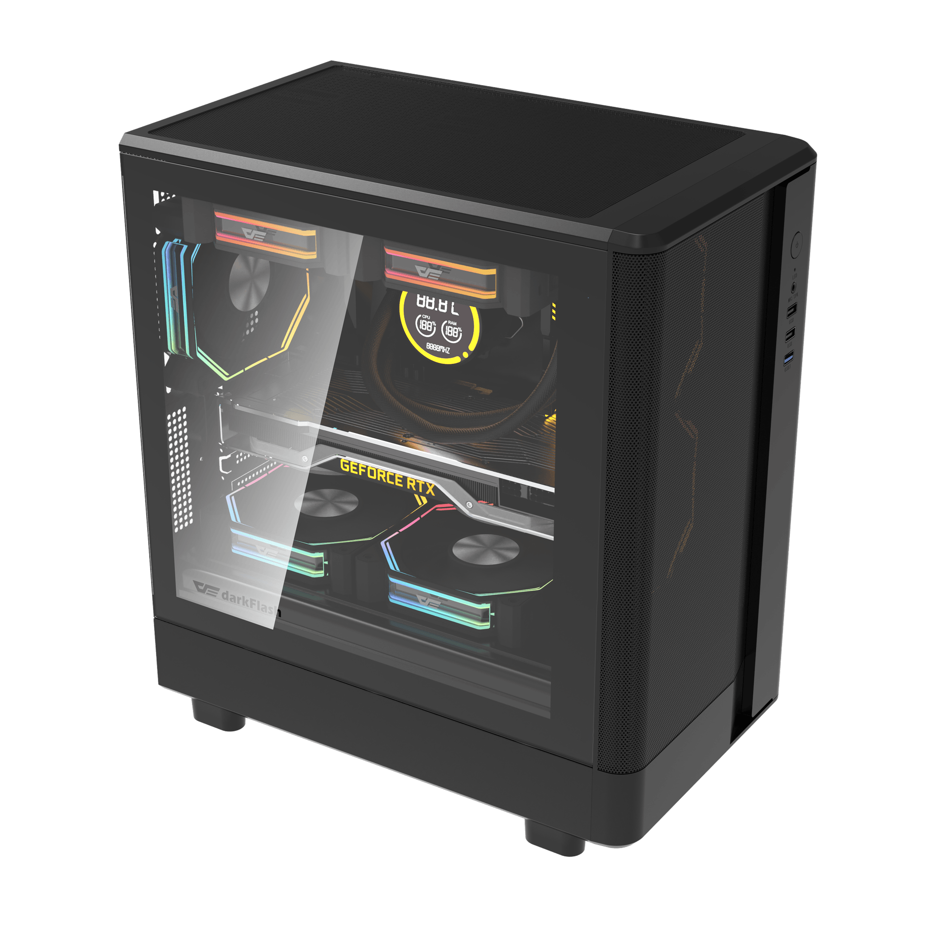 DB330M Mesh M-ATX PC Case