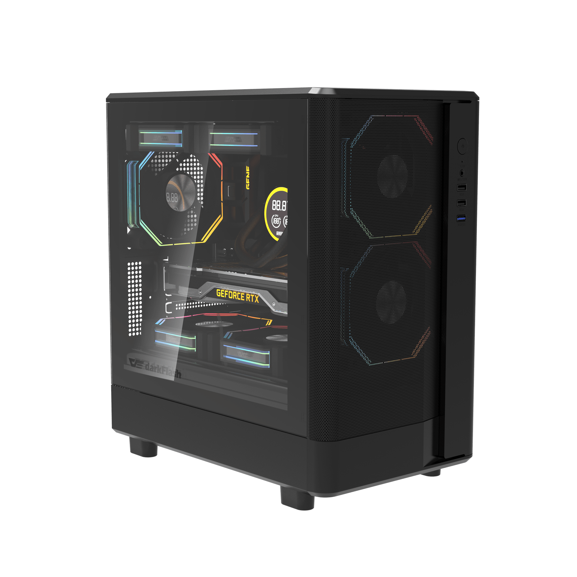 DB330M Mesh M-ATX PC Case