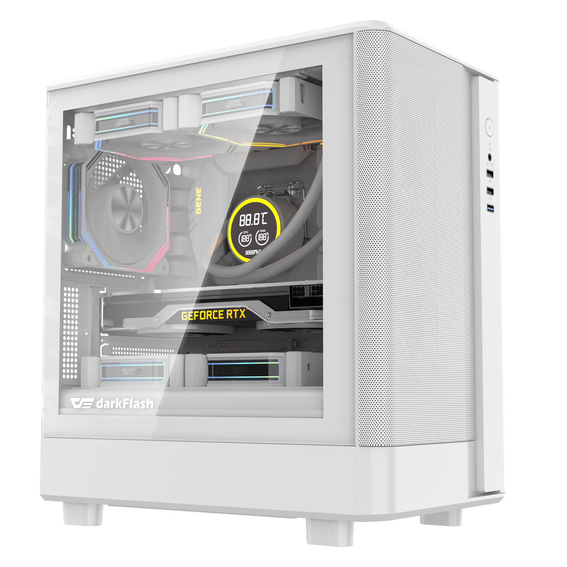 DB330M Mesh M-ATX PC Case