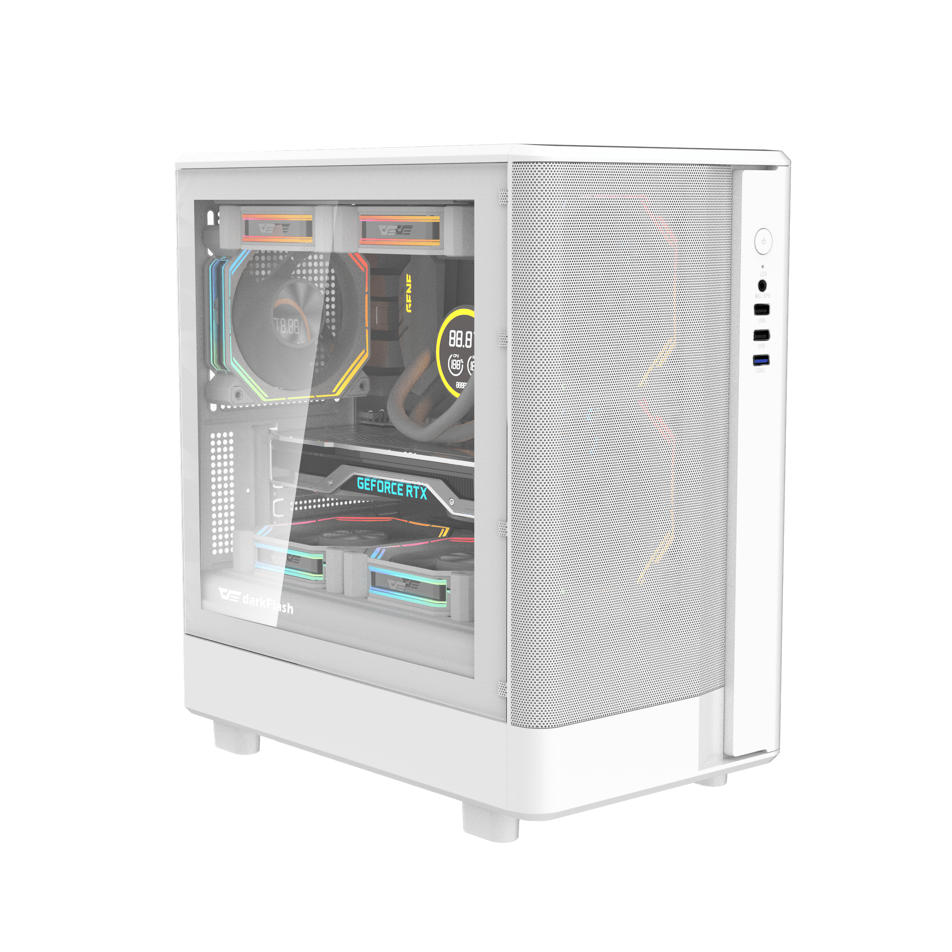 DB330M Mesh M-ATX PC Case