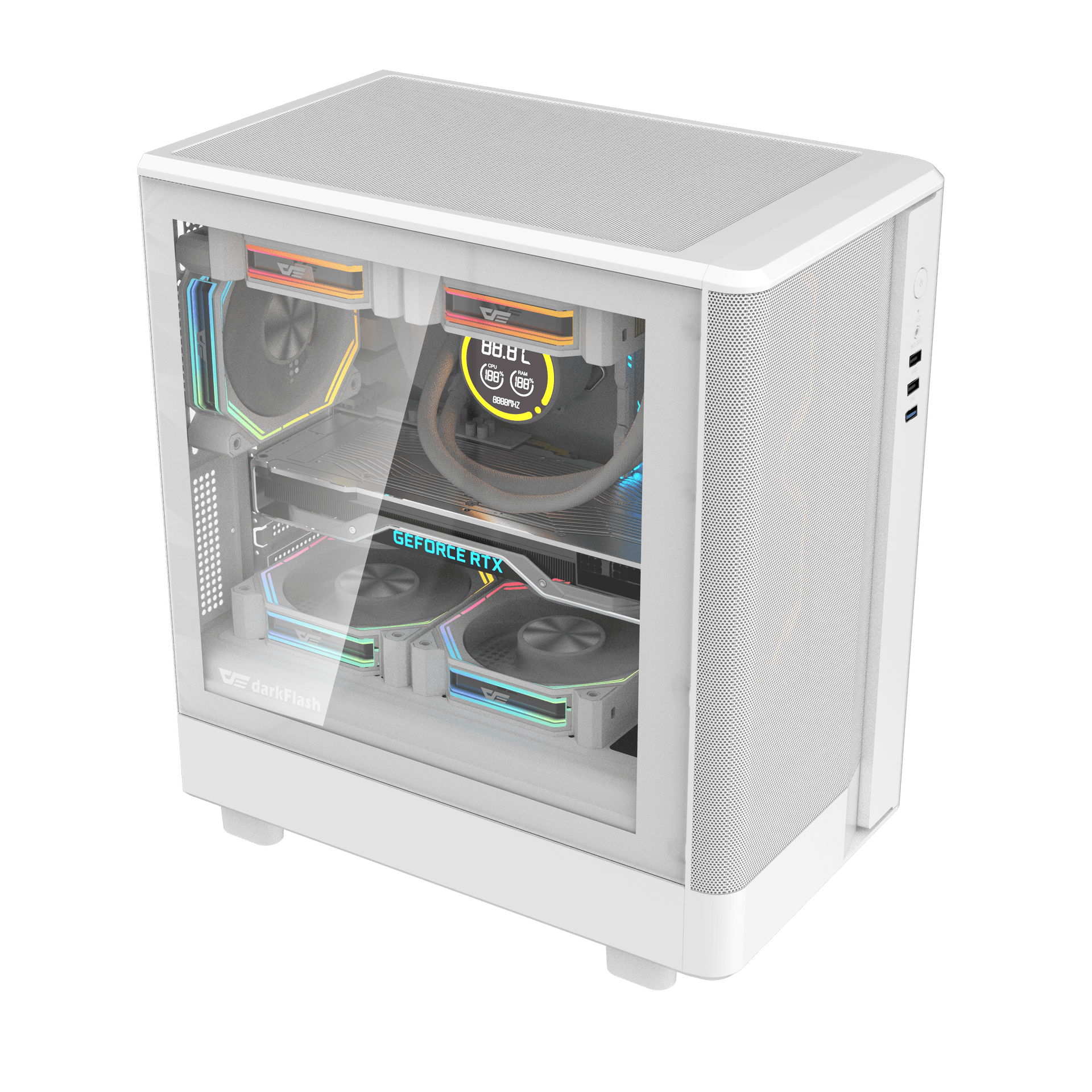 DB330M Mesh M-ATX PC Case