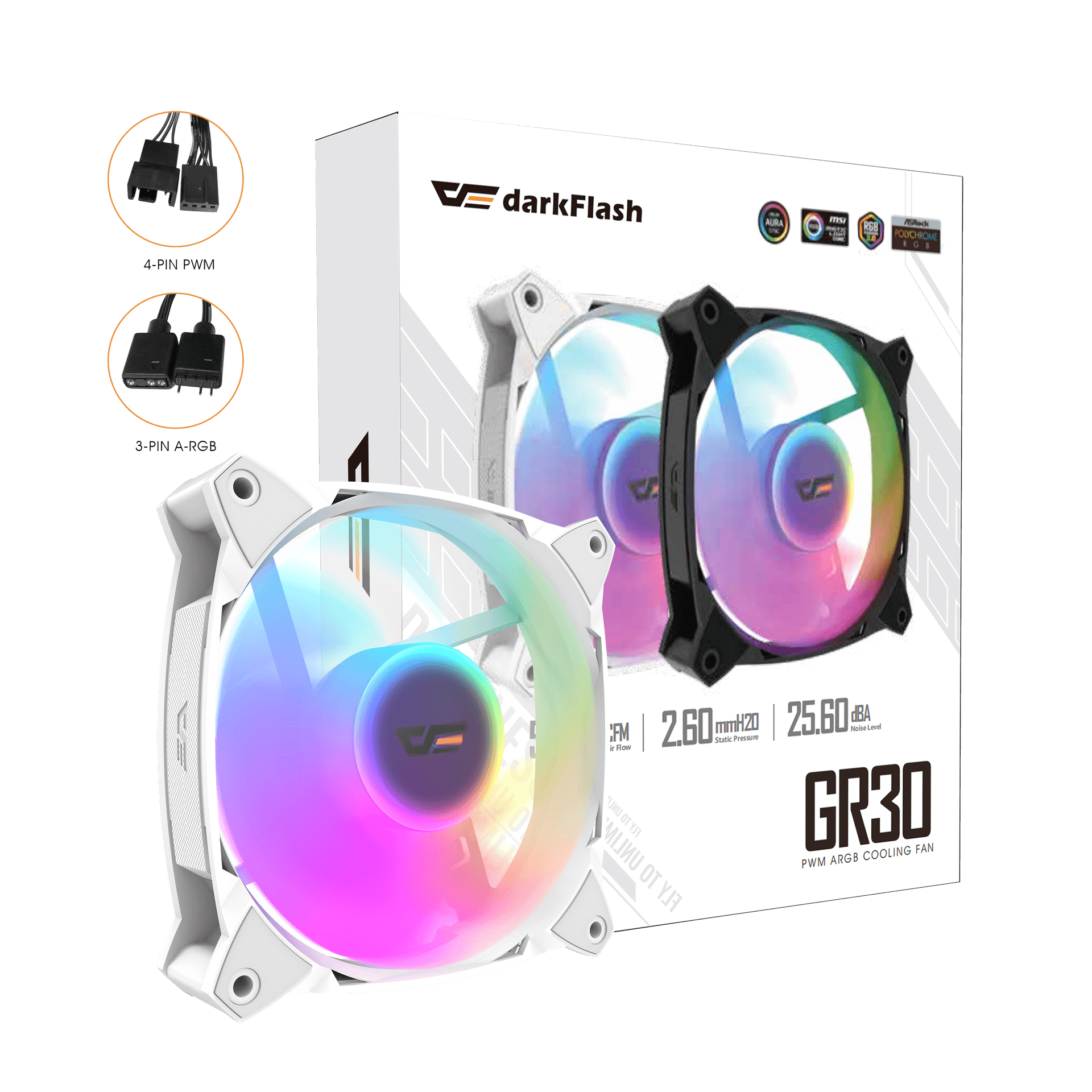 GR30 ARGB Cooling Fan