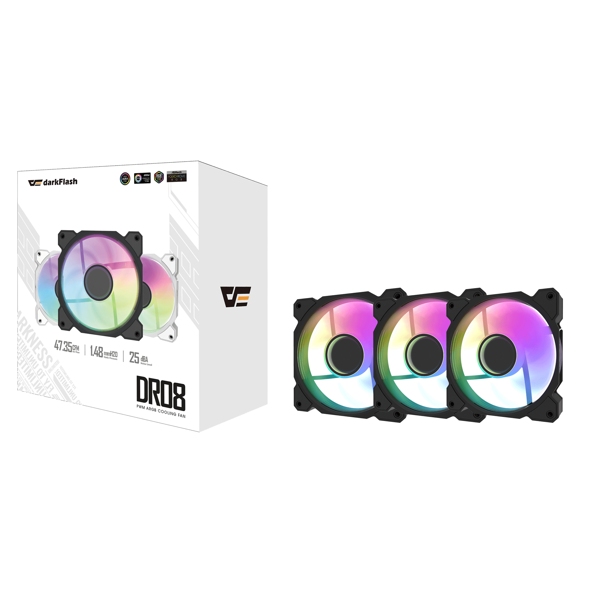 DR08 ARGB Cooling Fan