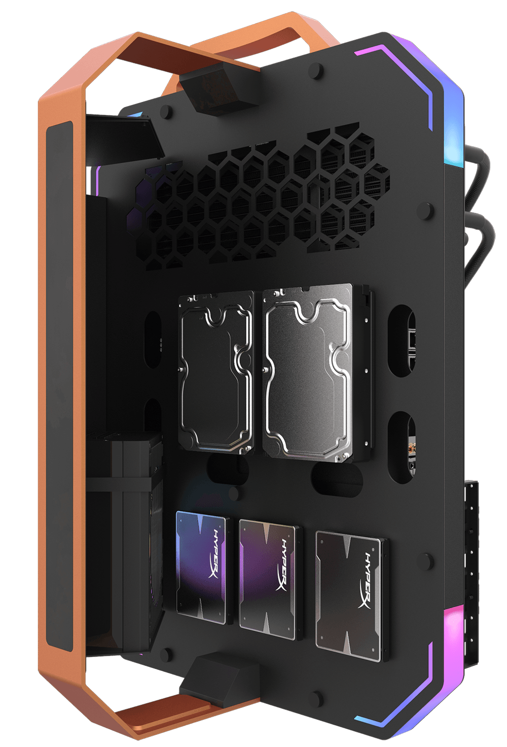 Blade-X Open Frame Luxury Gaming Case