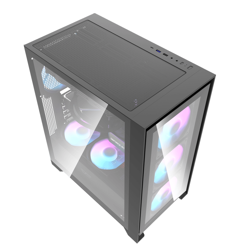 DRX70 Glass ATX PC Case