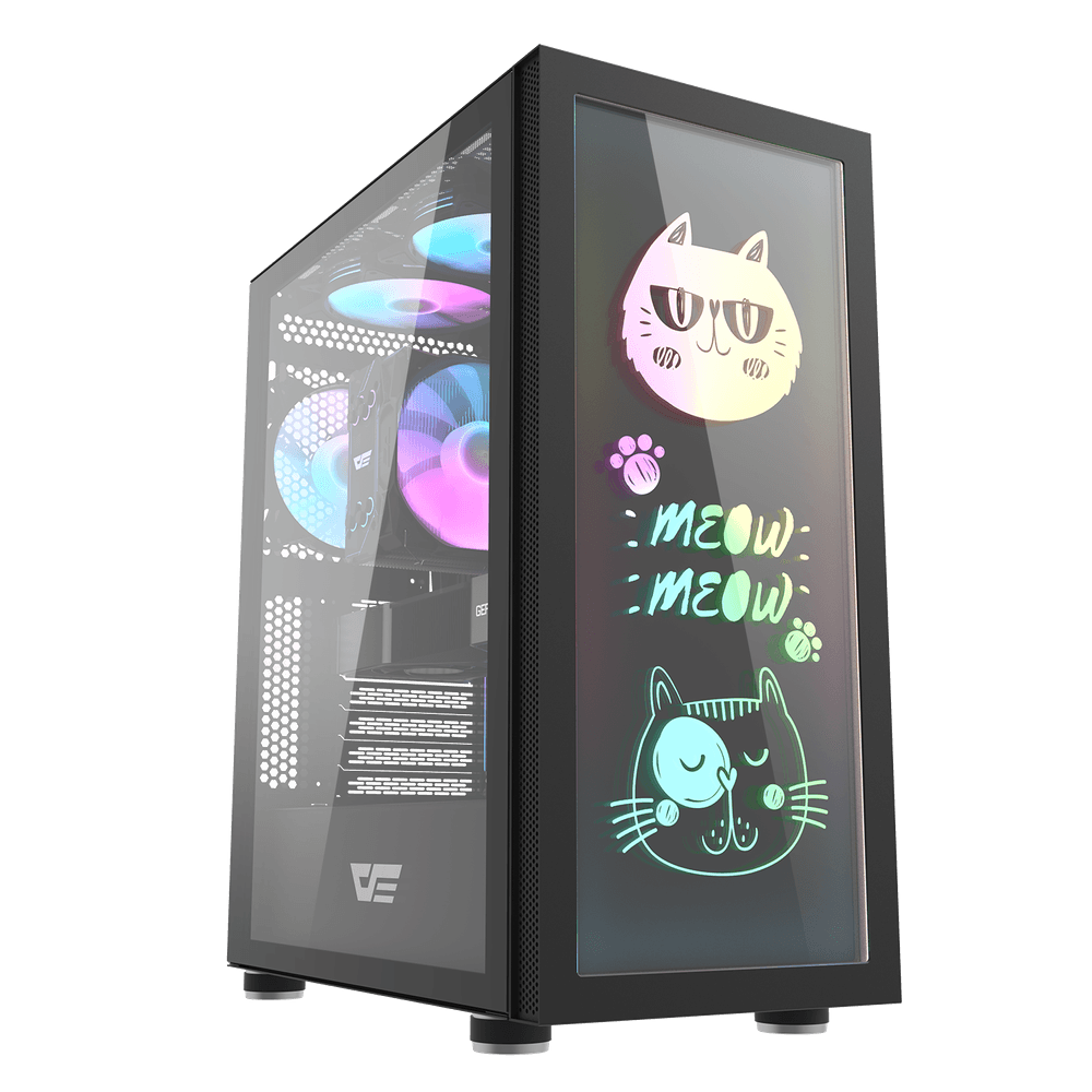 DK210 Graffiti ATX PC Case