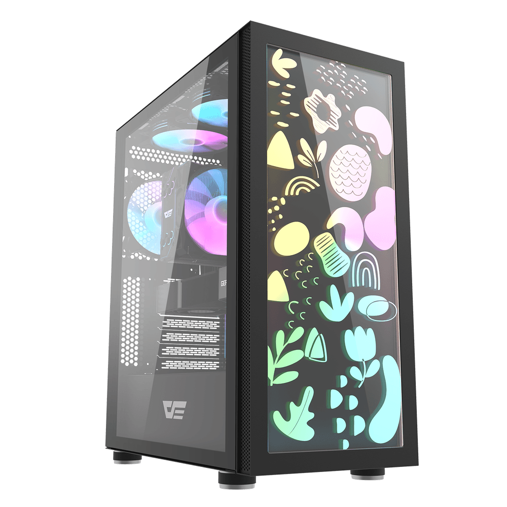 DK210 Graffiti ATX PC Case