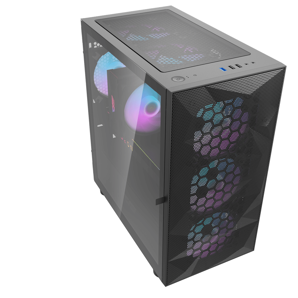 DLM21 Mesh MATX PC Case