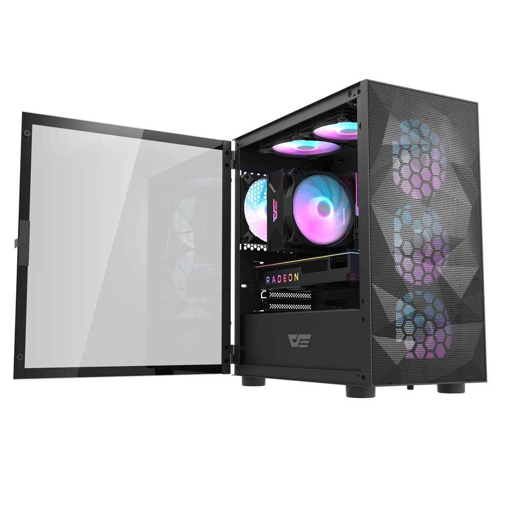 DLM21 Mesh MATX PC Case