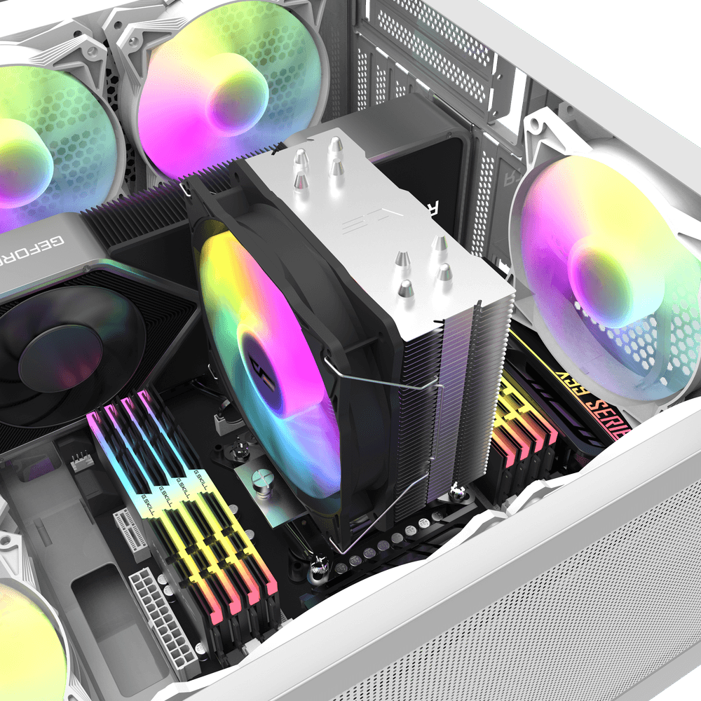 Storm Z4 Rainbow LED Tower CPU Cooler