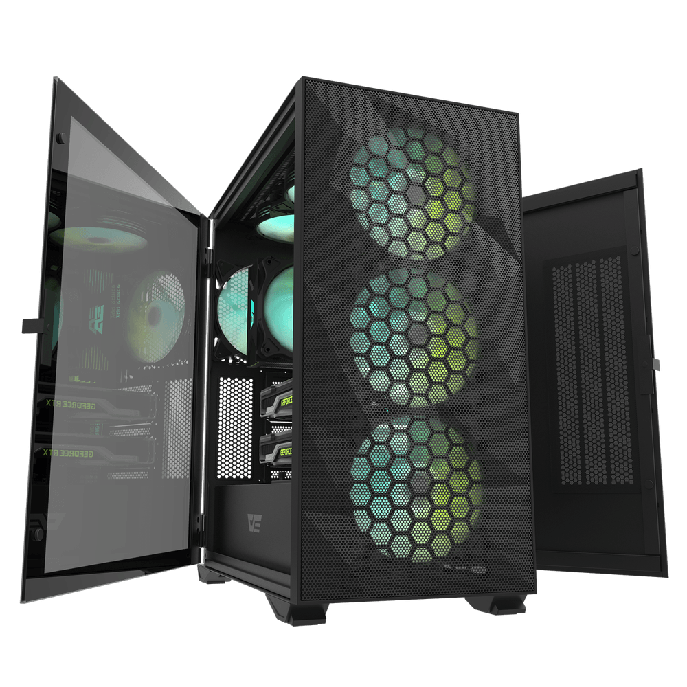 DLX21 Mesh EATX PC Case